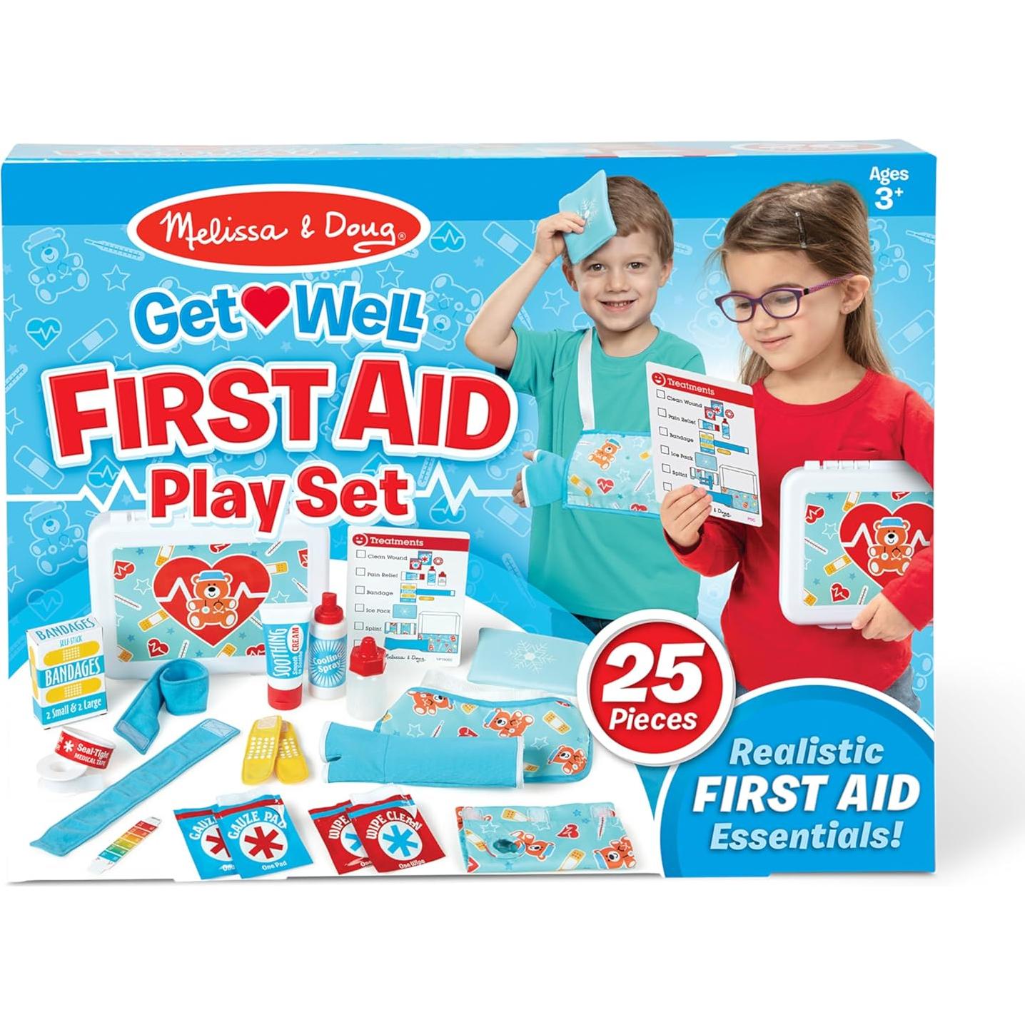 Kit de Primeros Auxilios Jugar Melissa & Doug - 25 Piezas