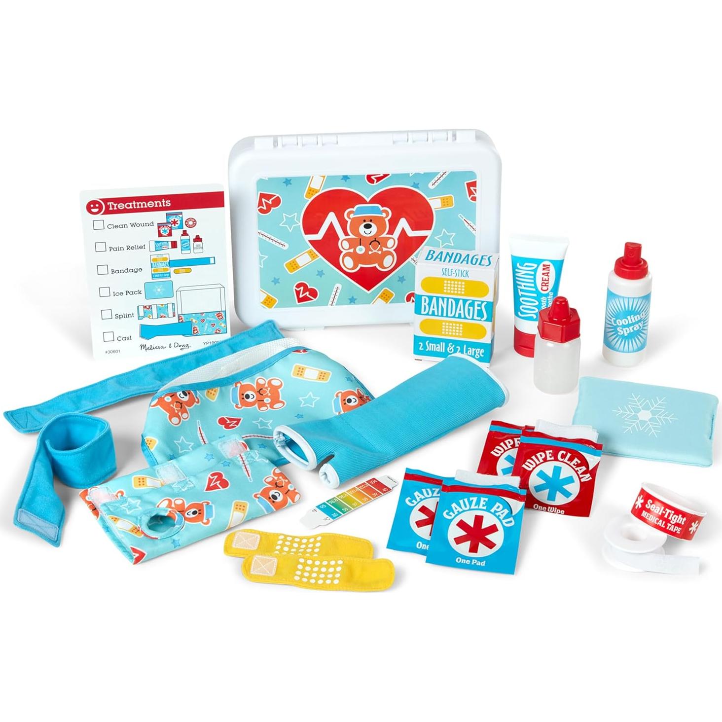 Kit de Primeros Auxilios Jugar Melissa & Doug - 25 Piezas