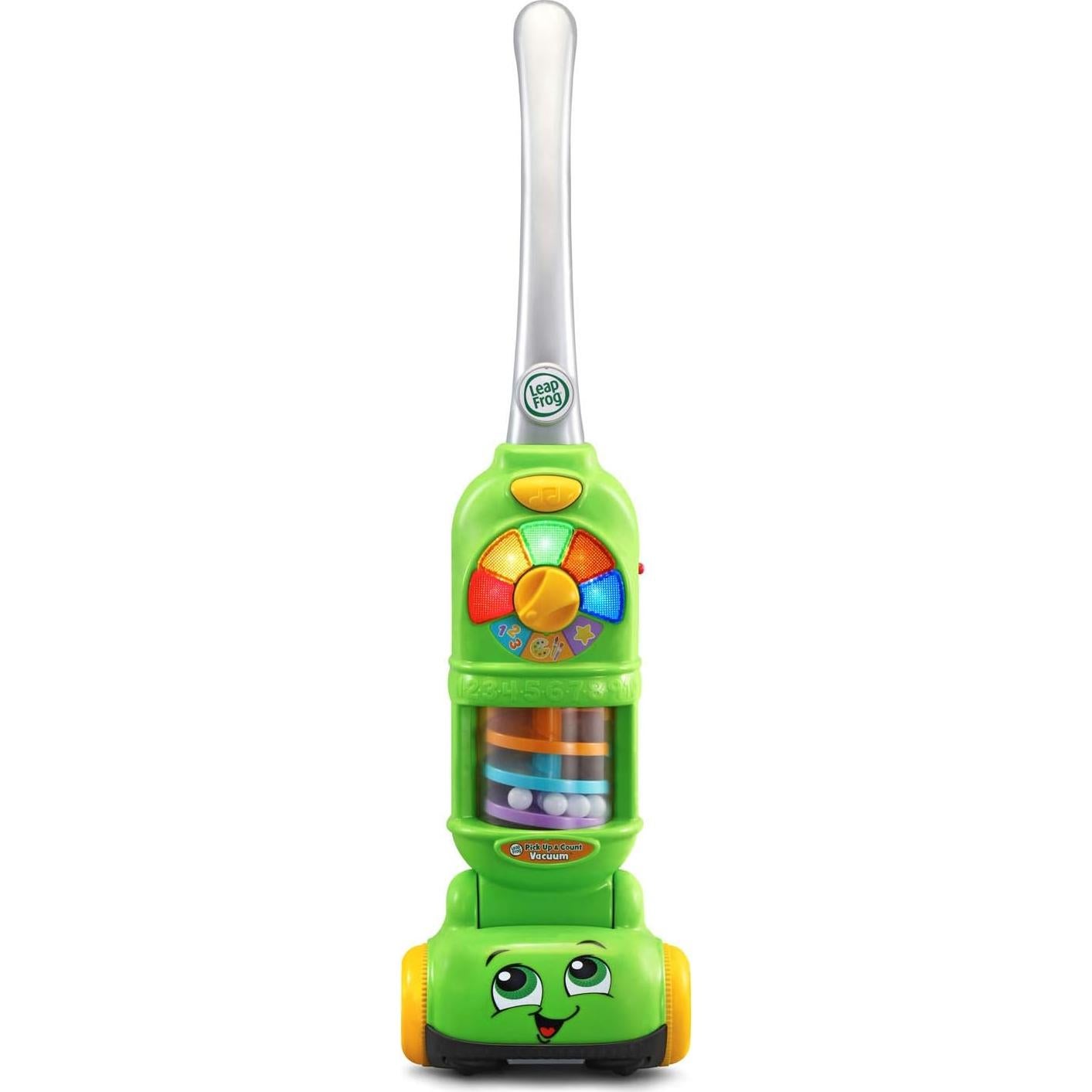 Aspiradora de Juguete VTech Recoge y Cuenta Verde