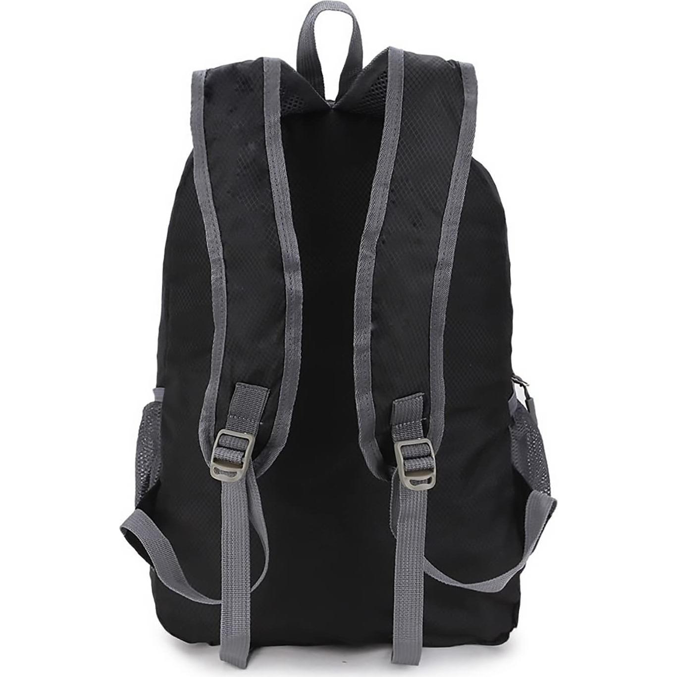 Mochila Plegable Resistente al Agua Jinlai 20L 0.20kg Negra