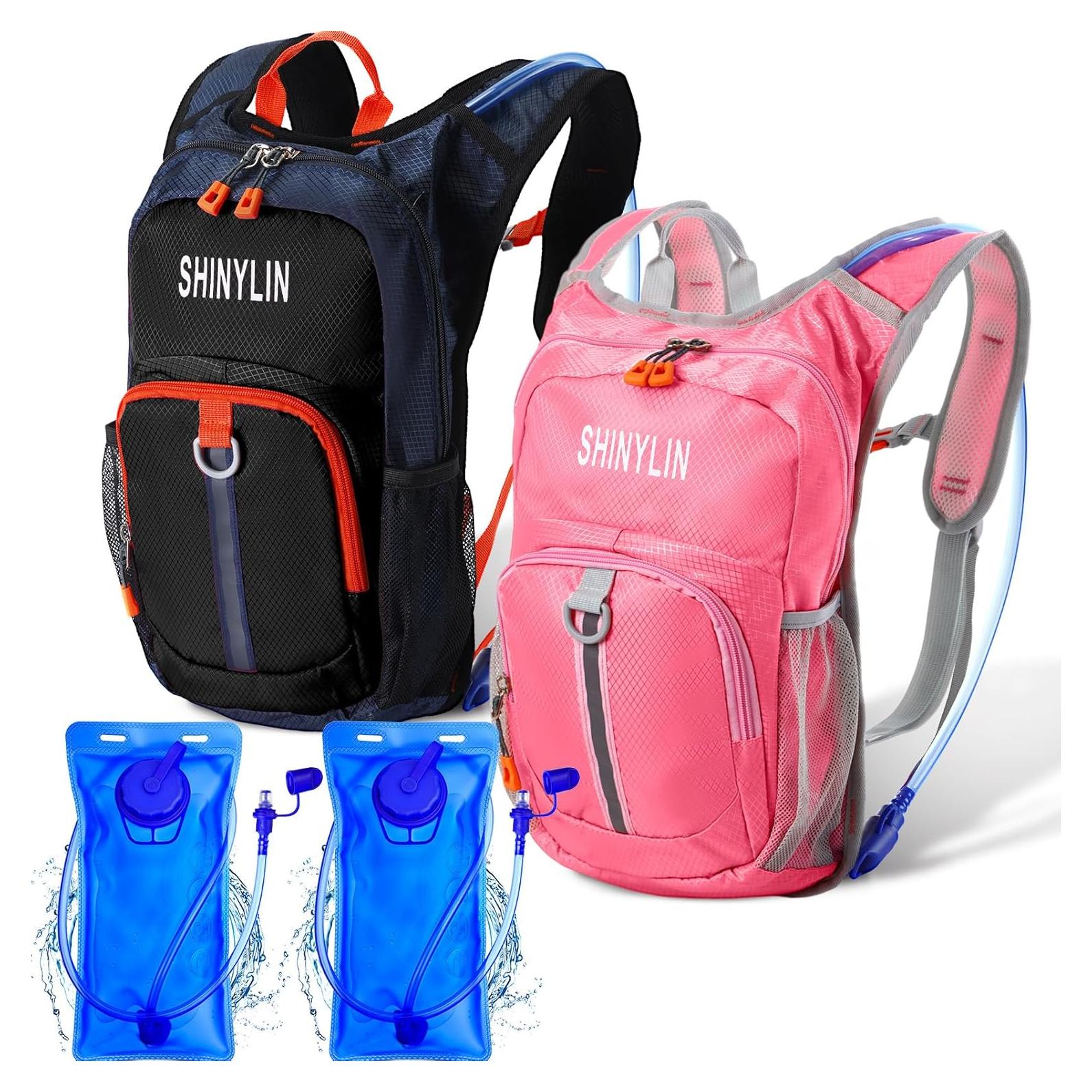 Mochila de Hidratación Infantil Shinylin 1.5L 2 Pcs Ligera