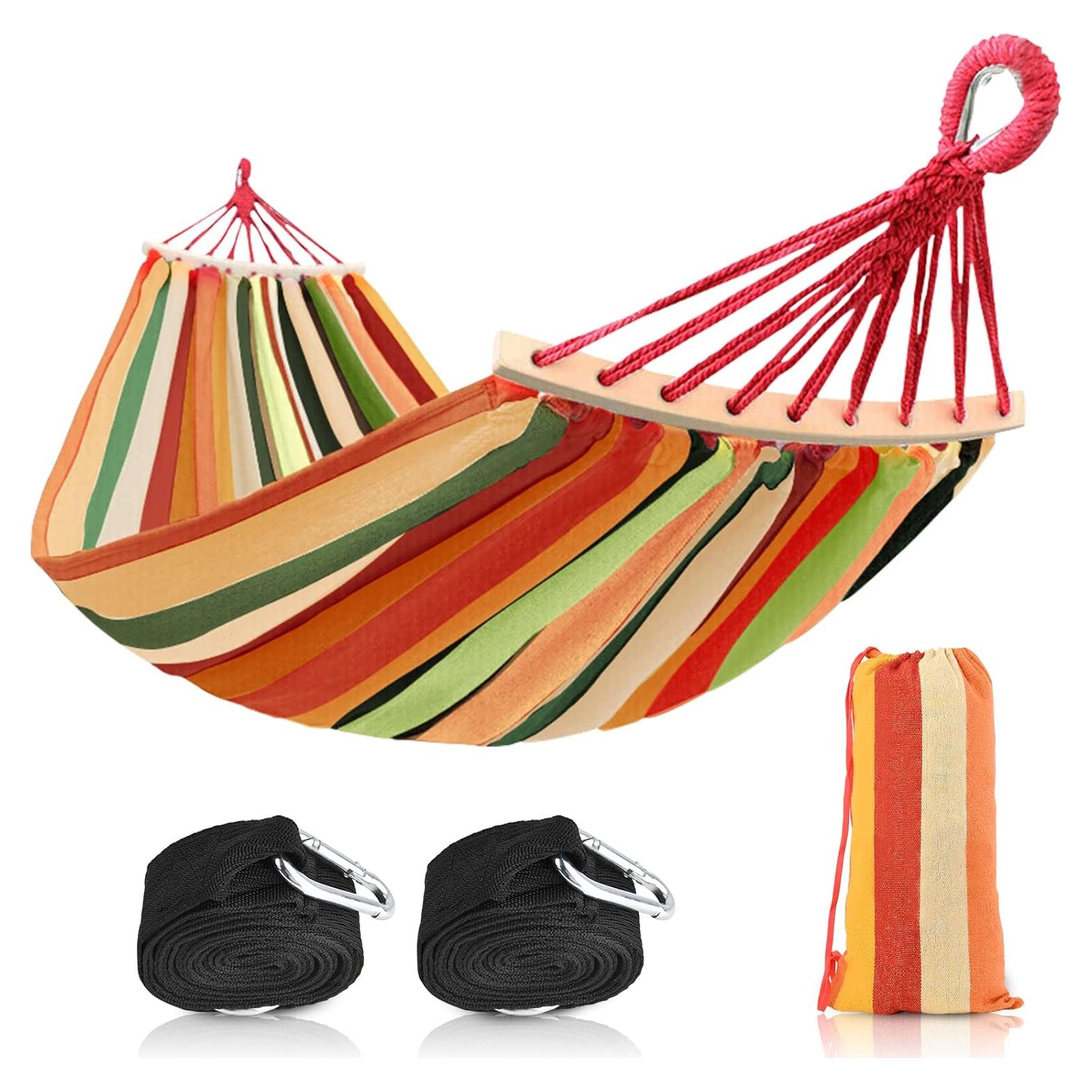 Hamaca Portátil Bestrip Doble 300kg con Bolsa y Correas