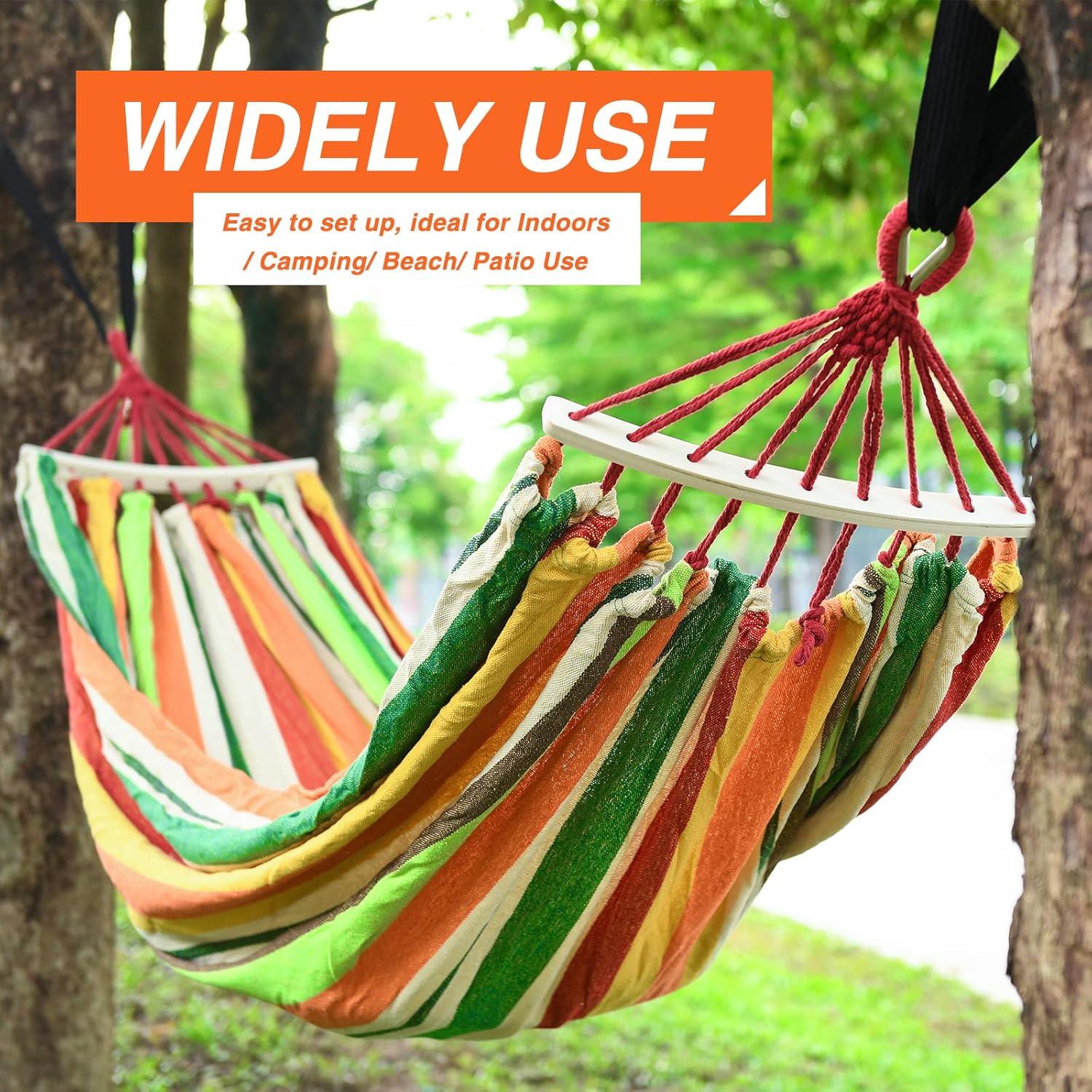 Hamaca Portátil Bestrip Doble 300kg con Bolsa y Correas