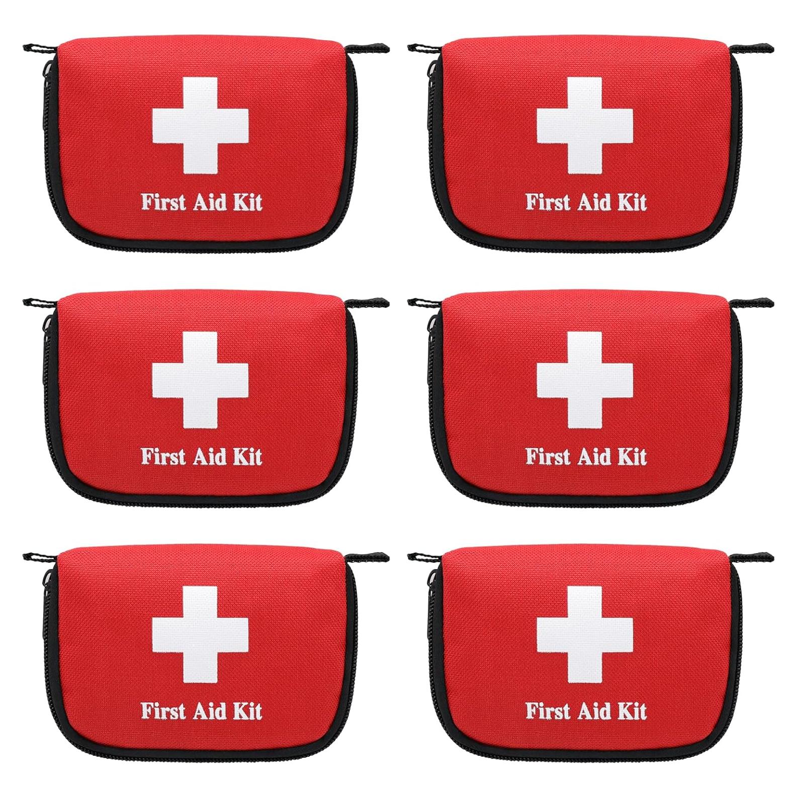 Bolsa de Primeros Auxilios Vacía Faylapa 14x9x4 cm - 6 Pcs