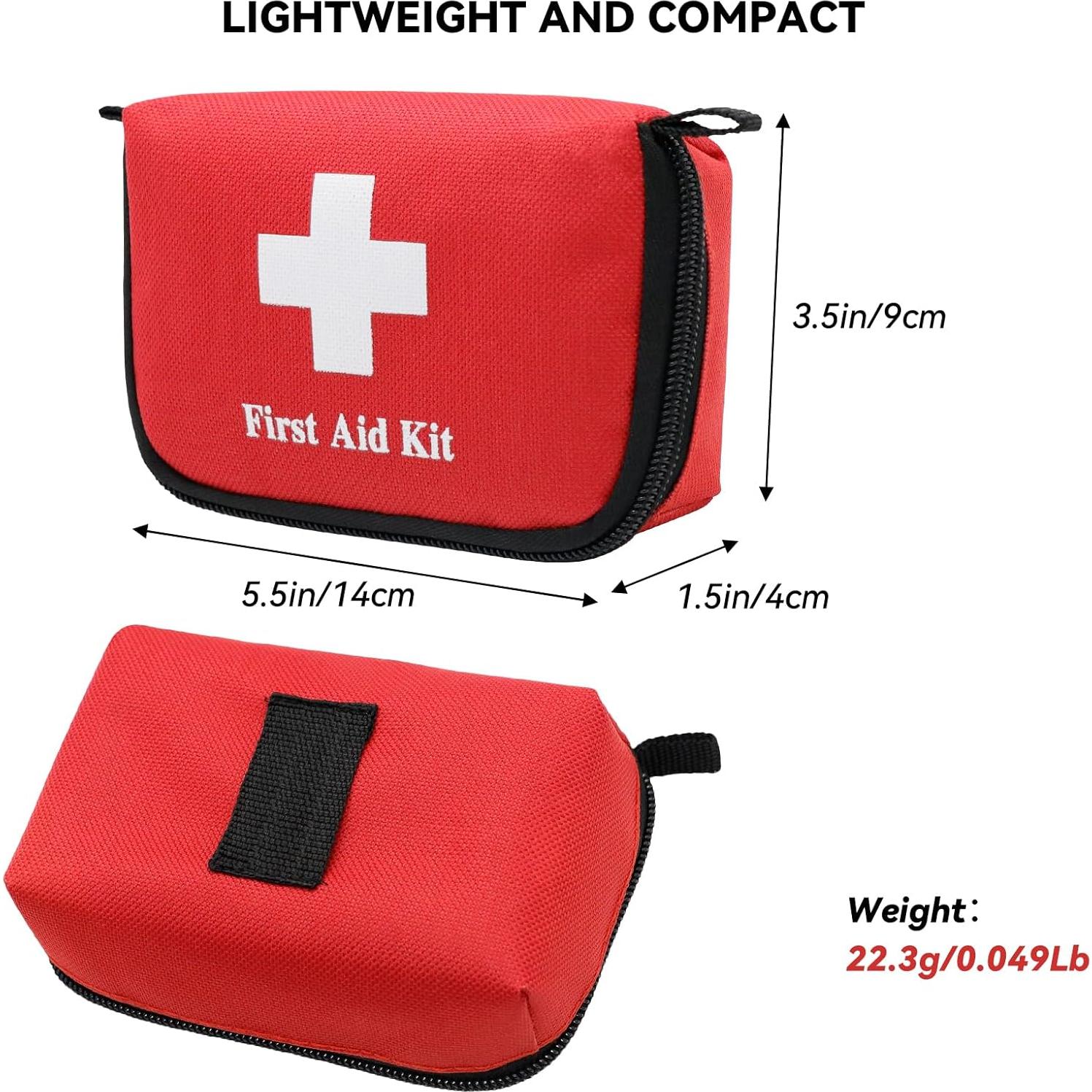 Bolsa de Primeros Auxilios Vacía Faylapa 14x9x4 cm - 6 Pcs