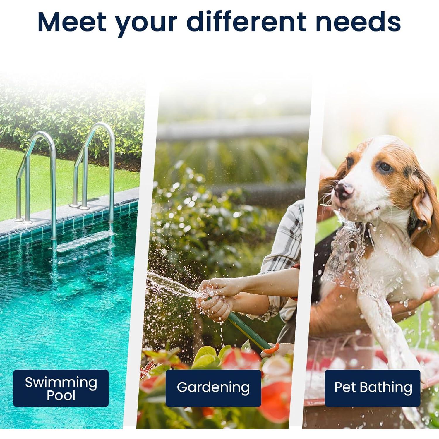 Filtro de Agua GLACIER FRESH para Manguera de Jardín 1 Cuenta