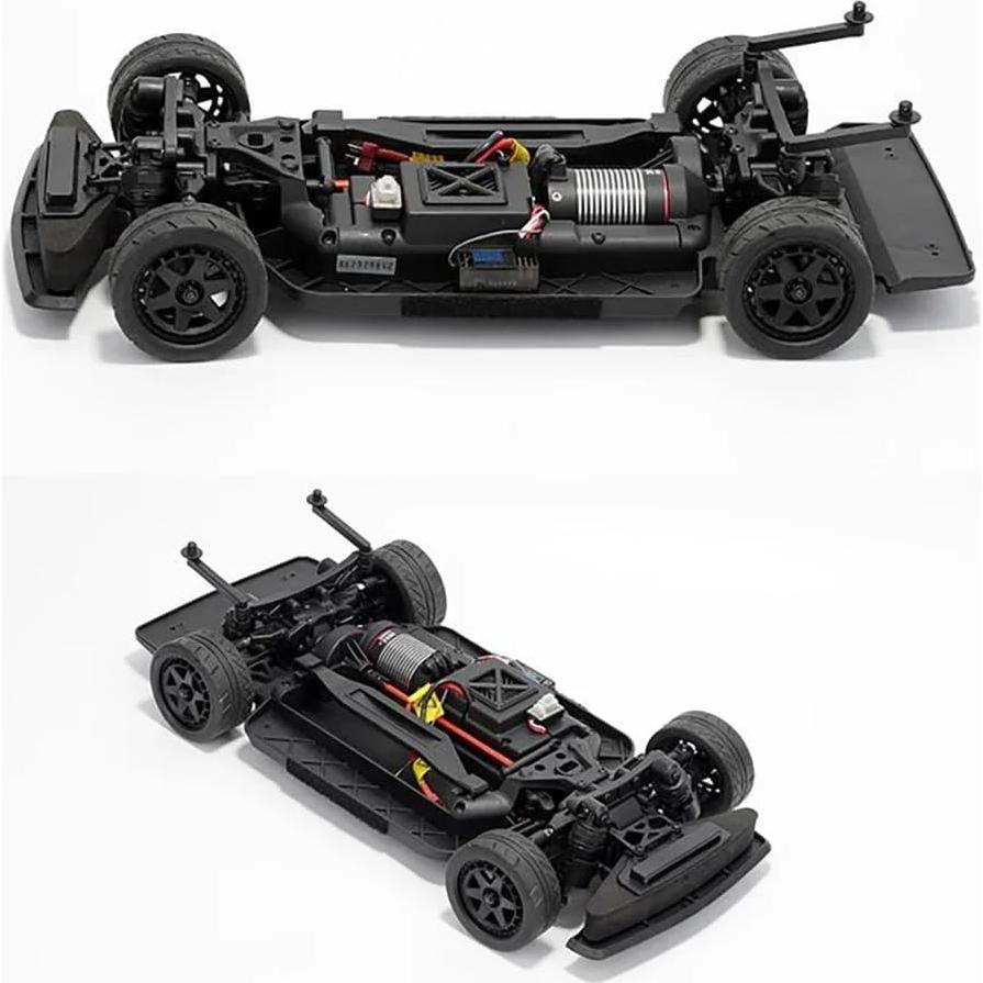 Coche RC HNR Hombre Lobo 1/10 4WD Sin Escobillas Rojo