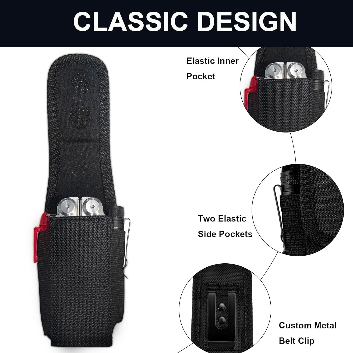 Funda Multiherramienta Jingzan DP360 Magnética Nylon Negro