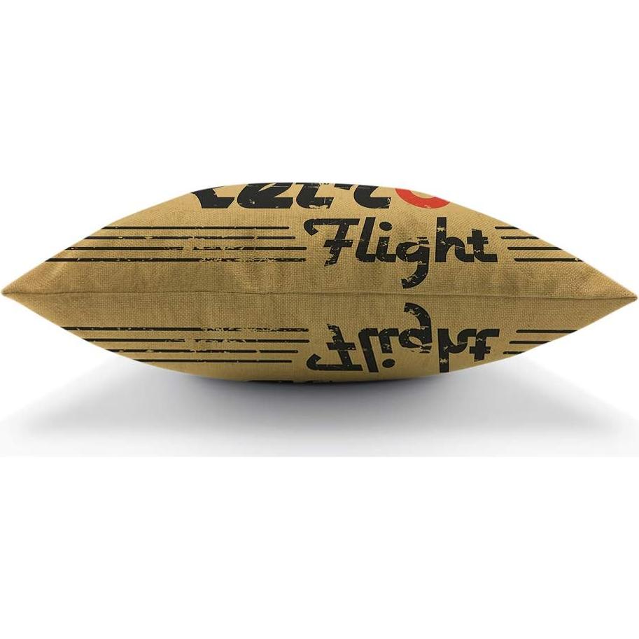 Funda de Cojín AOYEGO 30x50 cm Vintage Algodón Lino