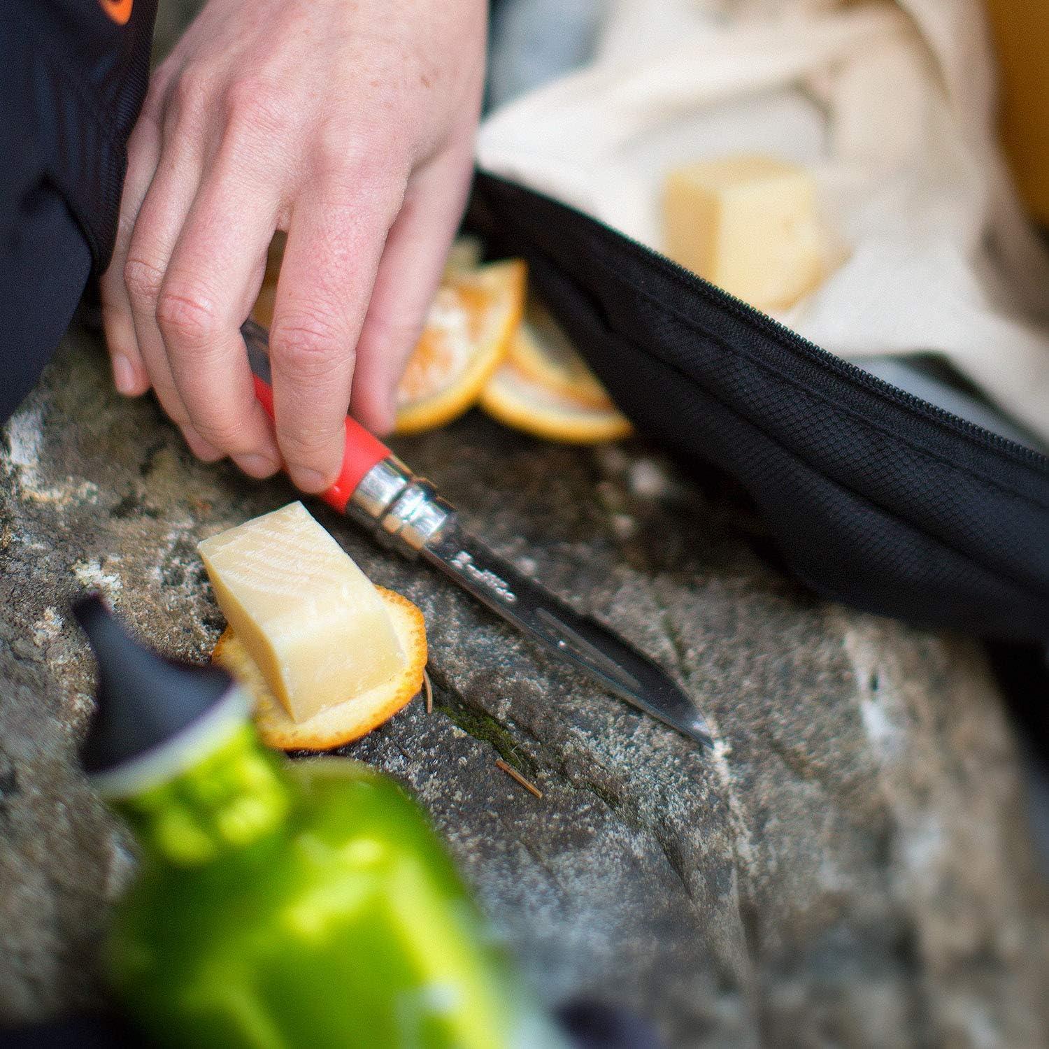 Opinel No.8 Outdoor - Stainless Steel Knife and Survival Tool