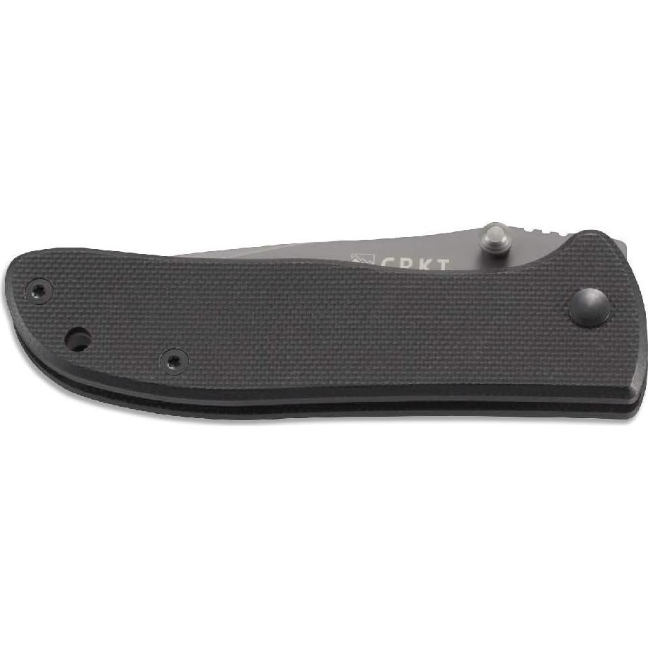 Cuchillo Plegable CRKT Drifter 73mm Acero Inoxidable G10 Negro