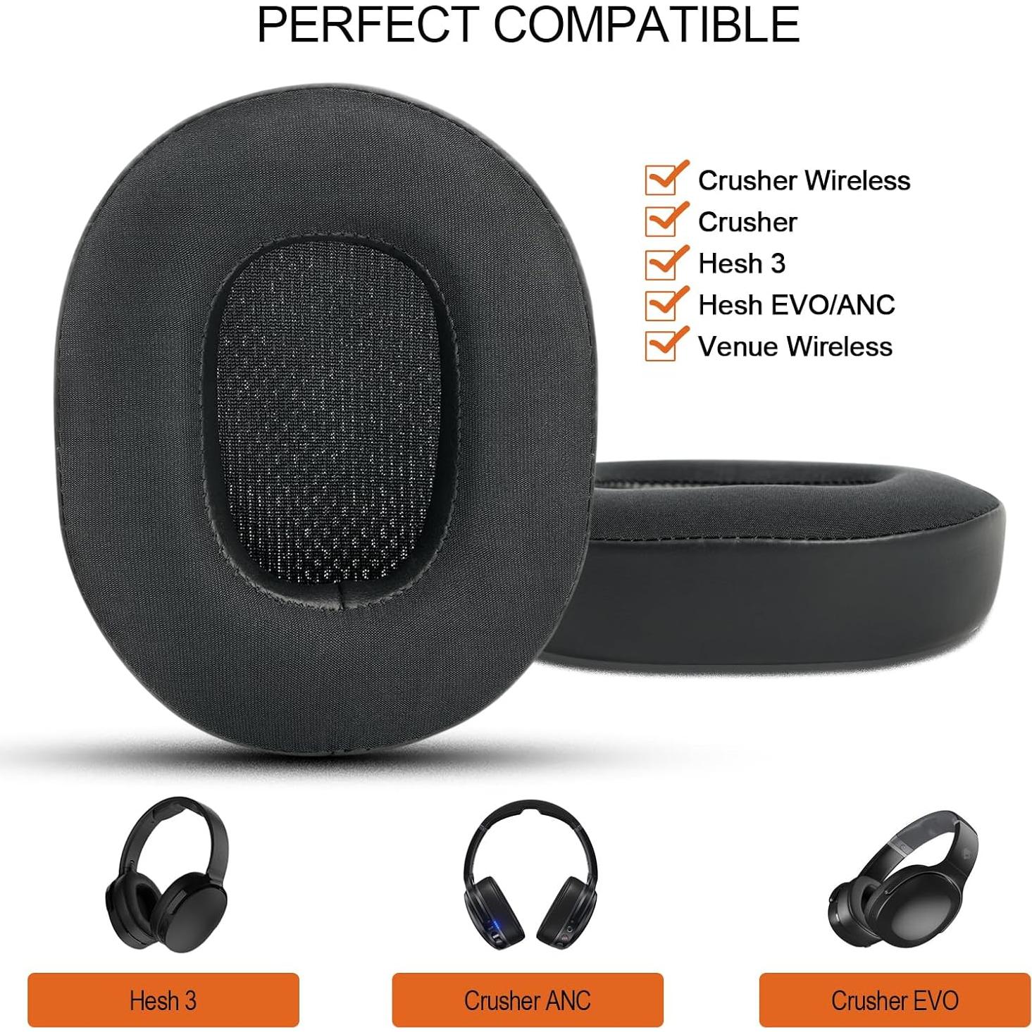 Almohadillas de Reemplazo Gvoears para Skullcandy Hesh 3 y Crusher