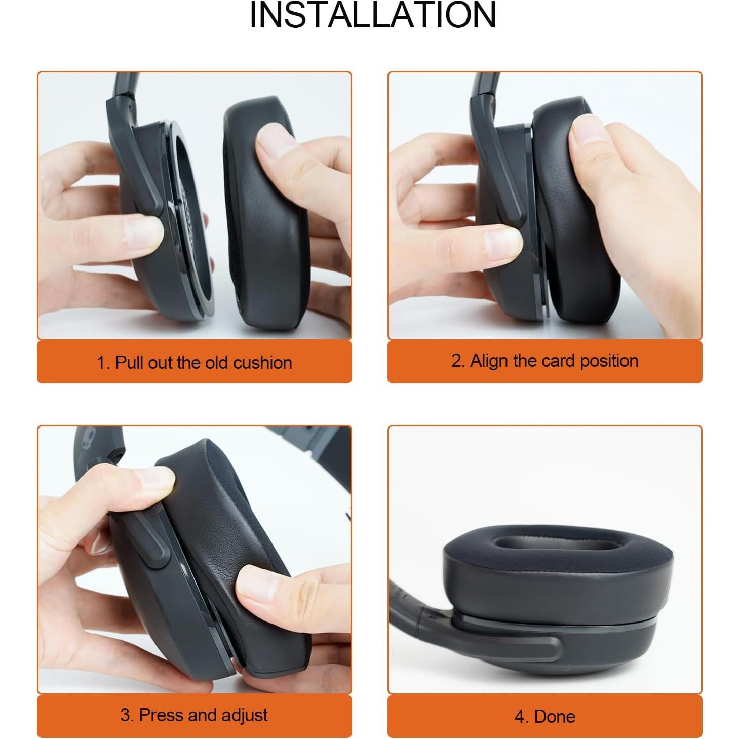 Almohadillas de Reemplazo Gvoears para Skullcandy Hesh 3 y Crusher