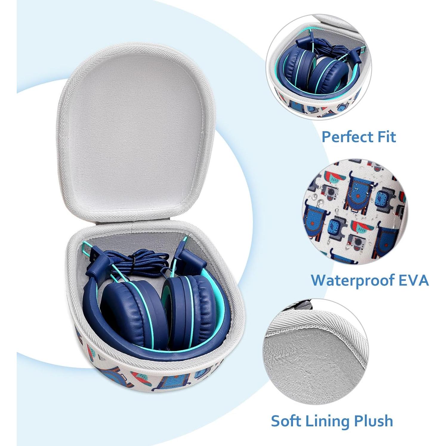 Funda Protectora XANAD para Auriculares Niños 14x17cm