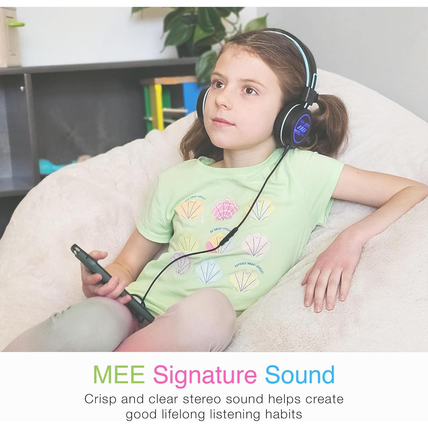 Auriculares MEE audio KidJamz KJ55 USB-C para Niños con LED