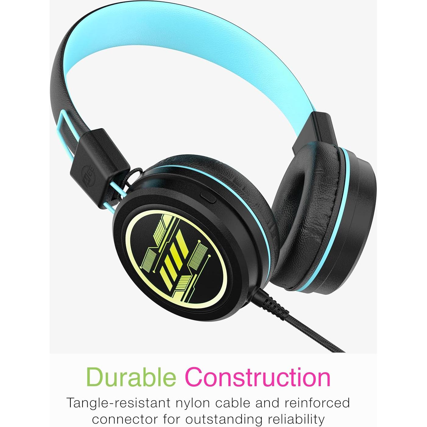 Auriculares MEE audio KidJamz KJ55 USB-C para Niños con LED