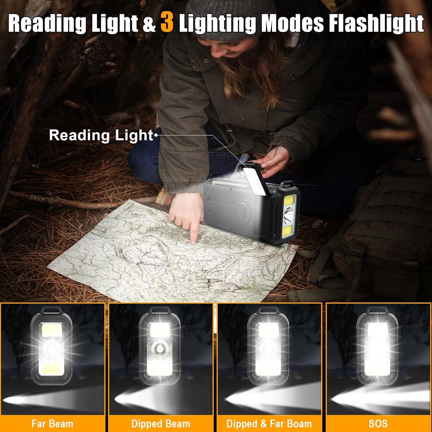 Radio de Emergencia Geartist Condor 1 20000mAh Solar y Manivela