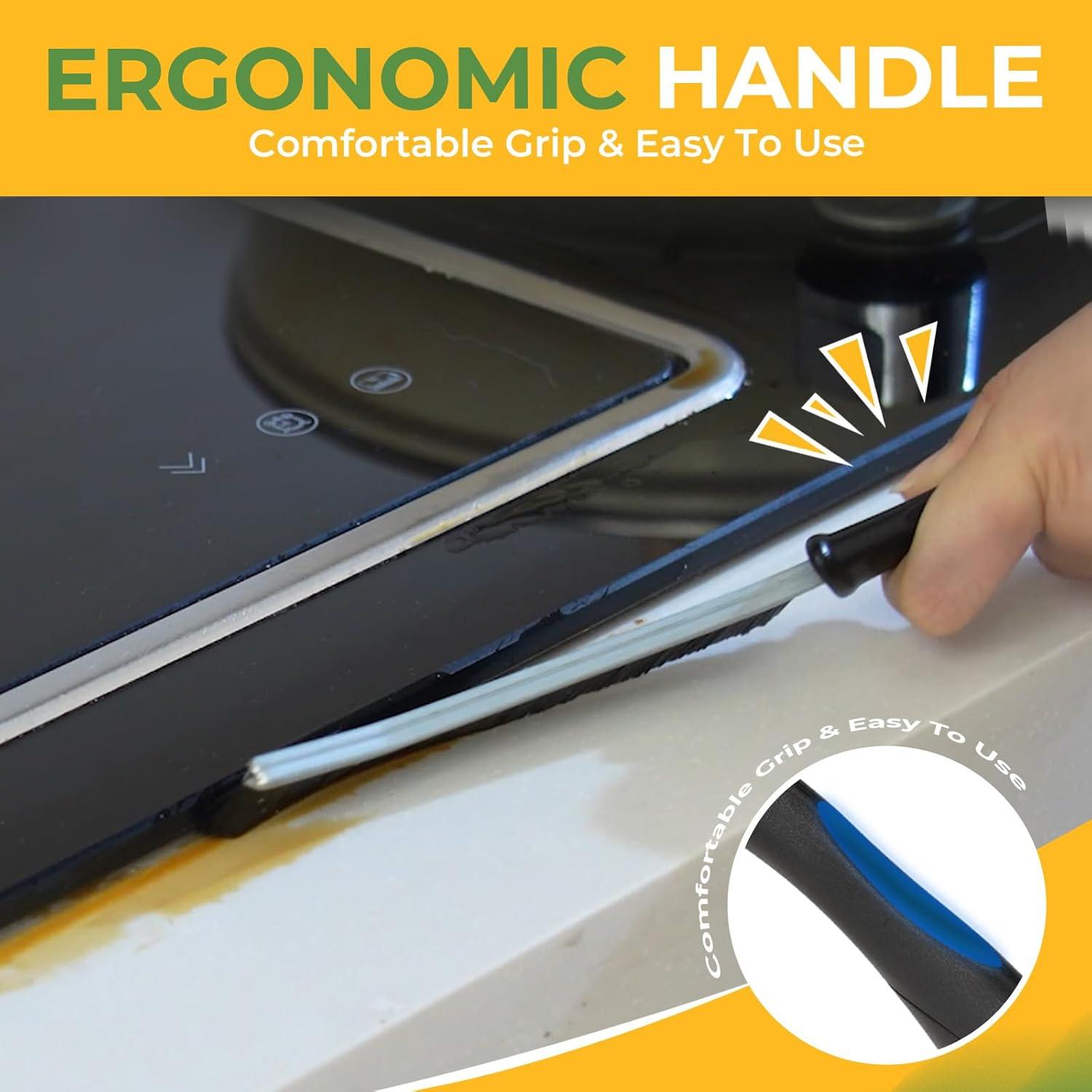 Cepillo de limpieza KMOSENIA 3 piezas cerdas duras negro