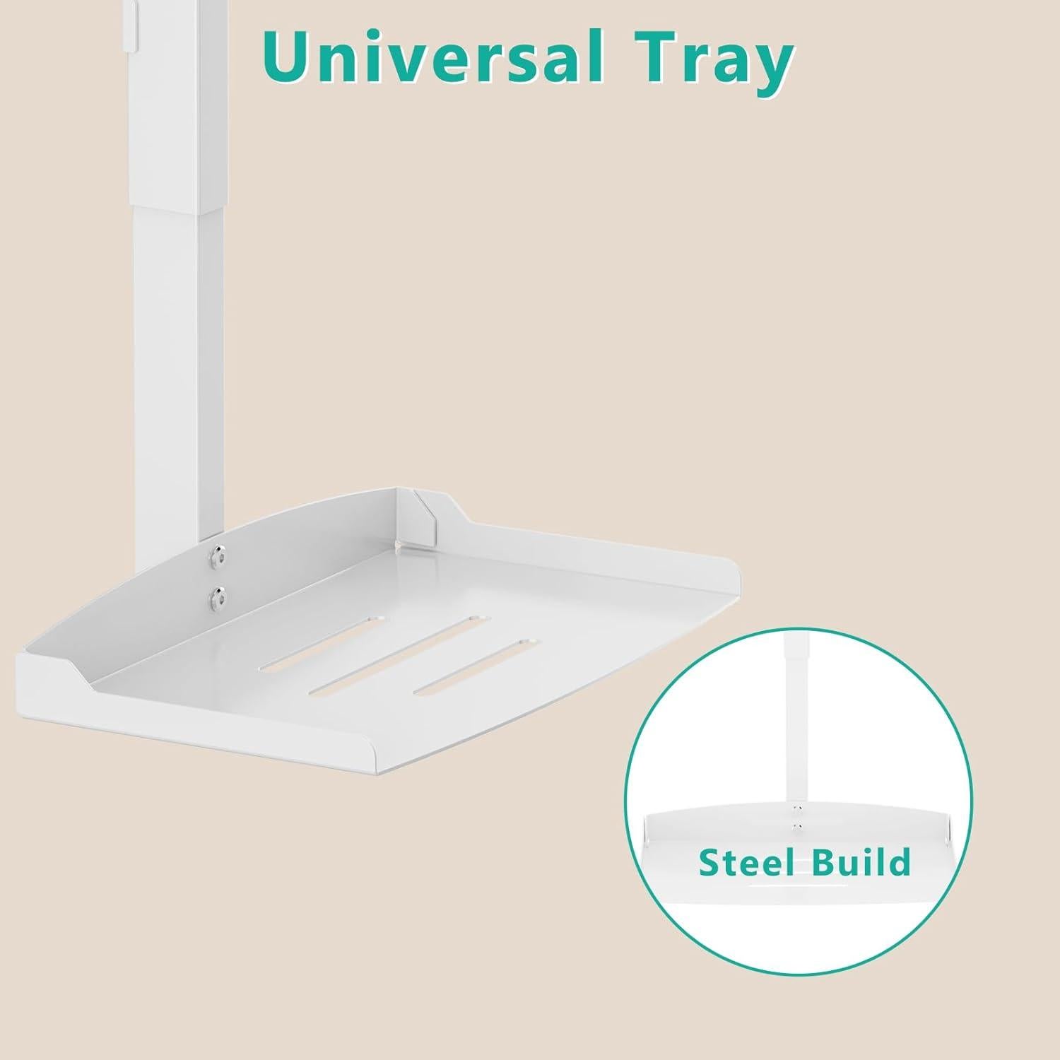 Soporte de Techo para Proyector WALI PM-005-W Blanco 10kg