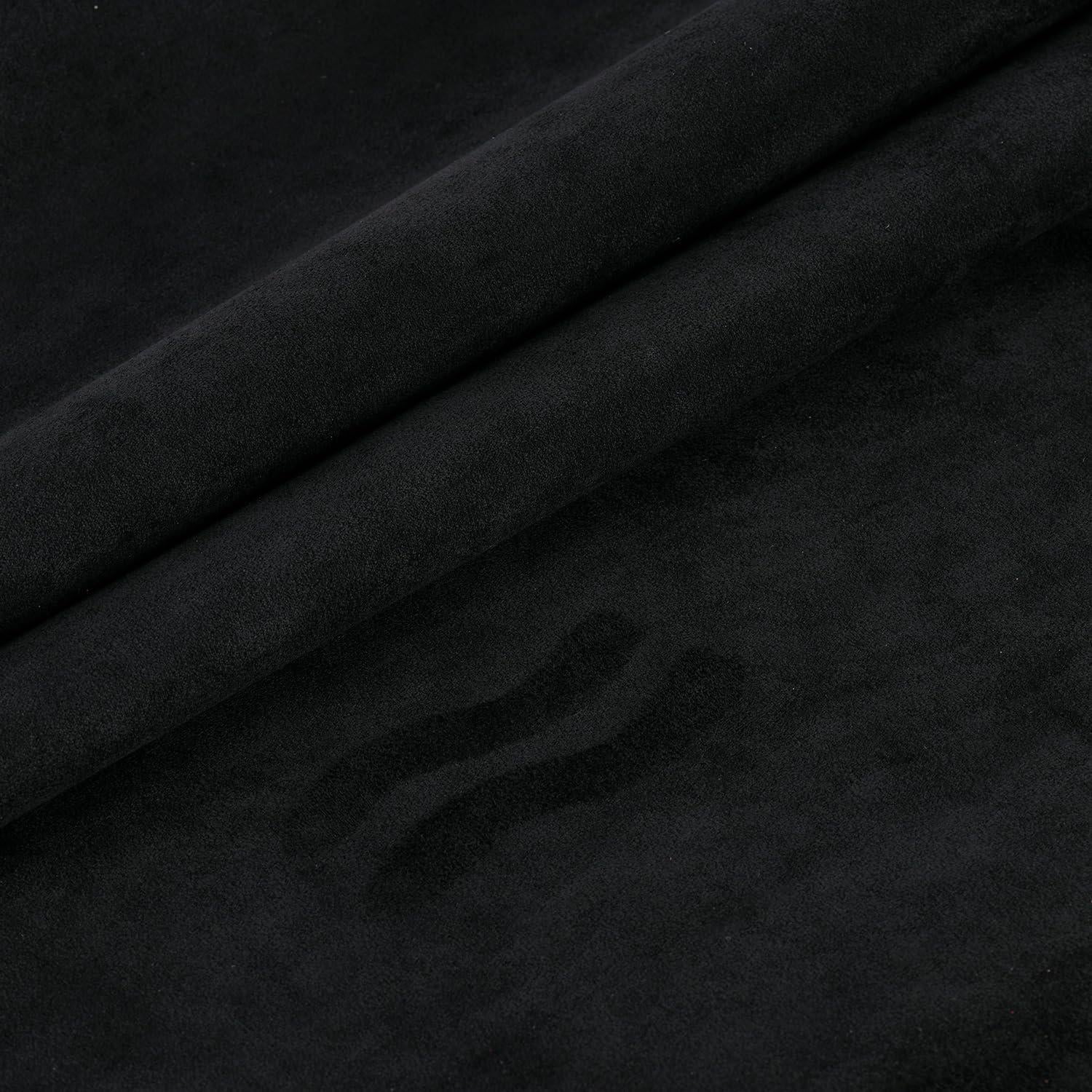 Parche Autoadhesivo de Suede Falso SiiRo 7.62x203.2 cm Negro