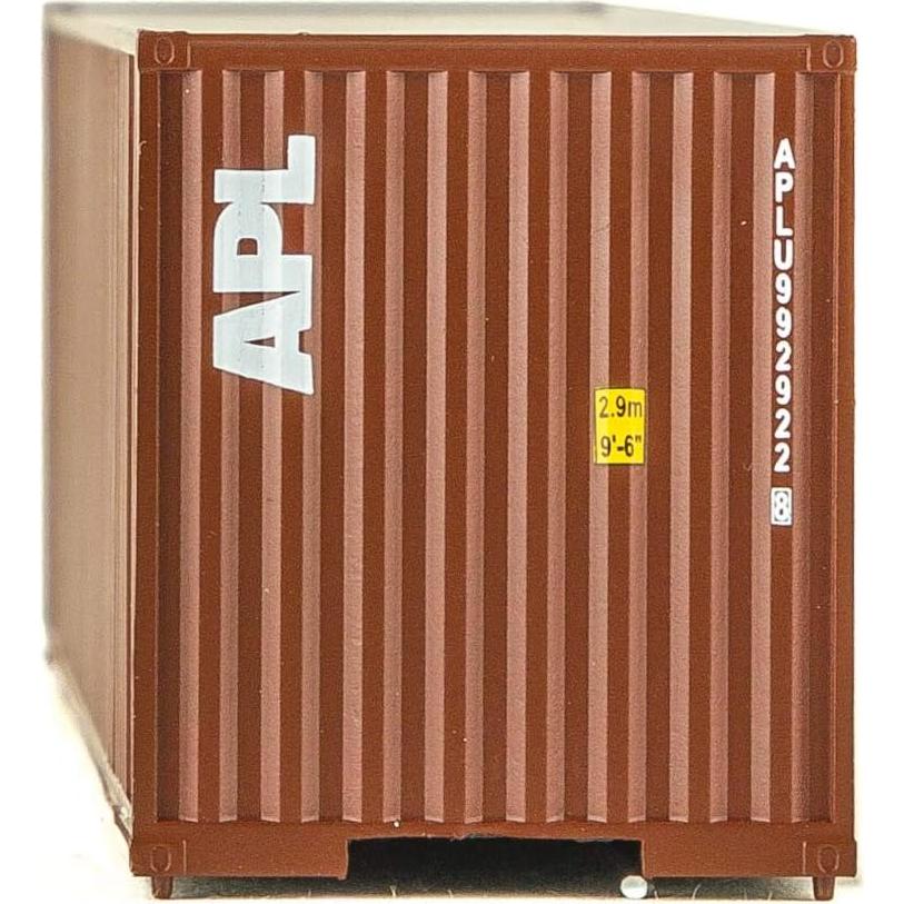 Contenedor Corrugado 40' Hi-Cube Walthers APL - Modelo HO