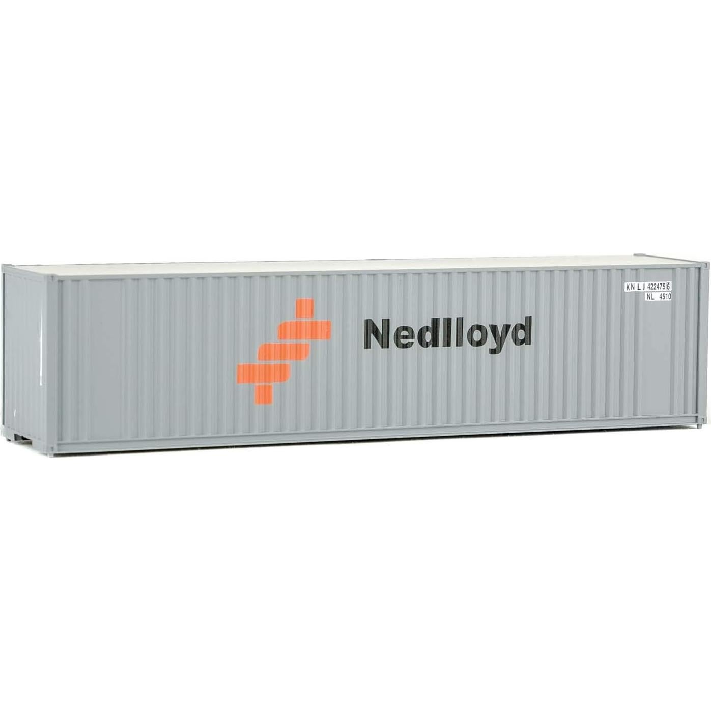 Contenedor Corrugado HO Walthers Nedlloyd 40' Hi Cube