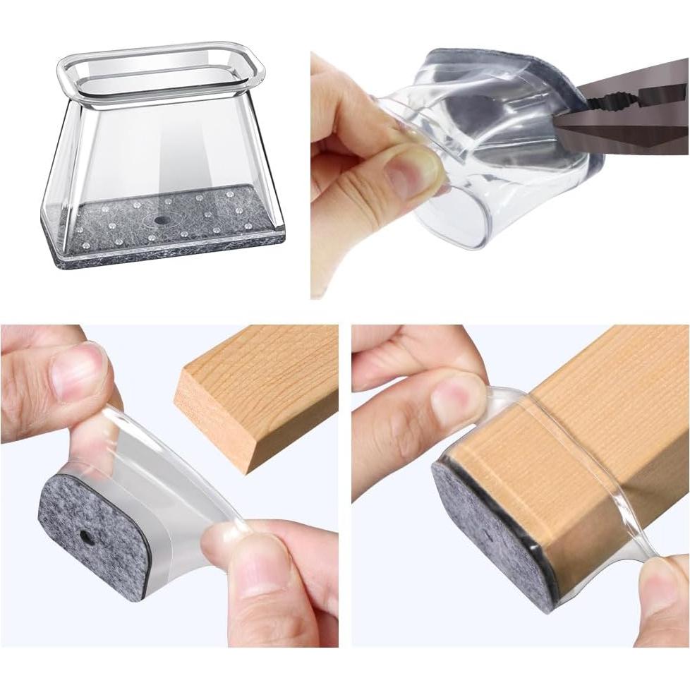 Protectores de Suelo BUMACO Rectángulo M 40 Pcs Silicona