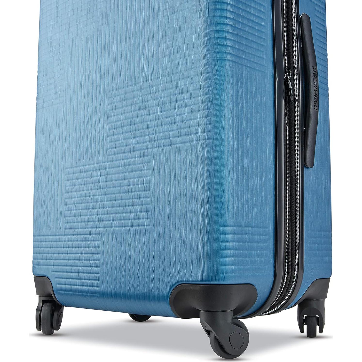 Juego de Maletas Duras Expansibles American Tourister Stratum XLT 3 Piezas Azul