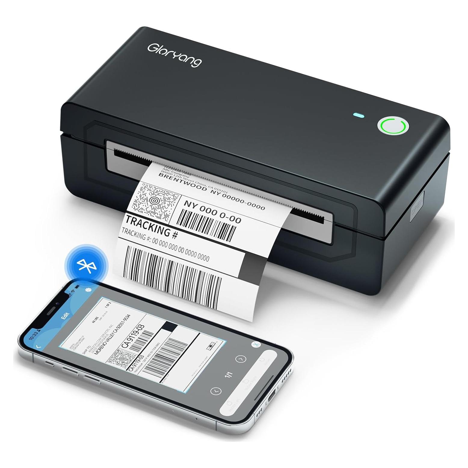 Impresora de Etiquetas Térmicas Gloryang 668BT Bluetooth 4x6