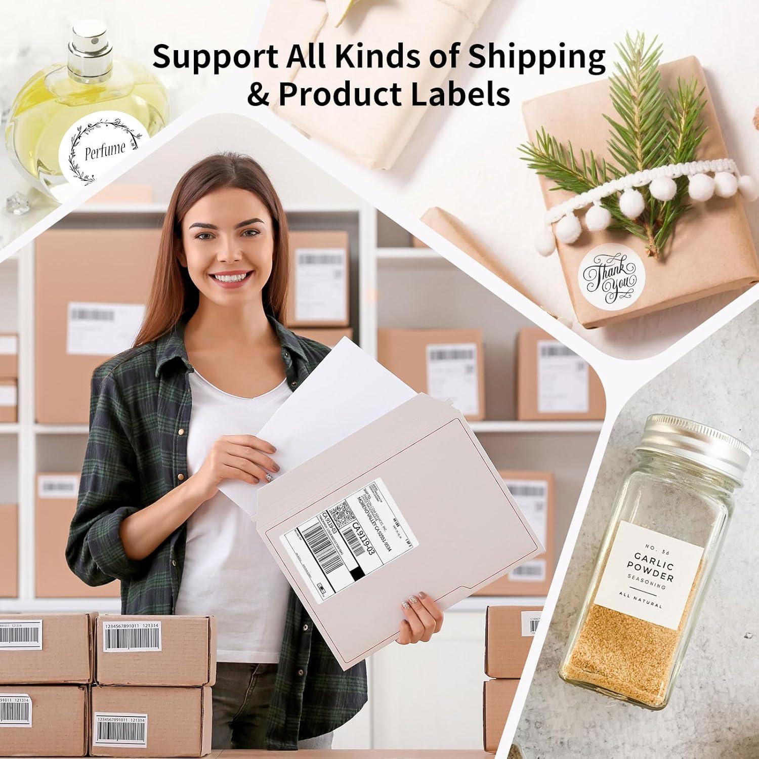 Impresora de Etiquetas Térmicas Gloryang 668BT Bluetooth 4x6