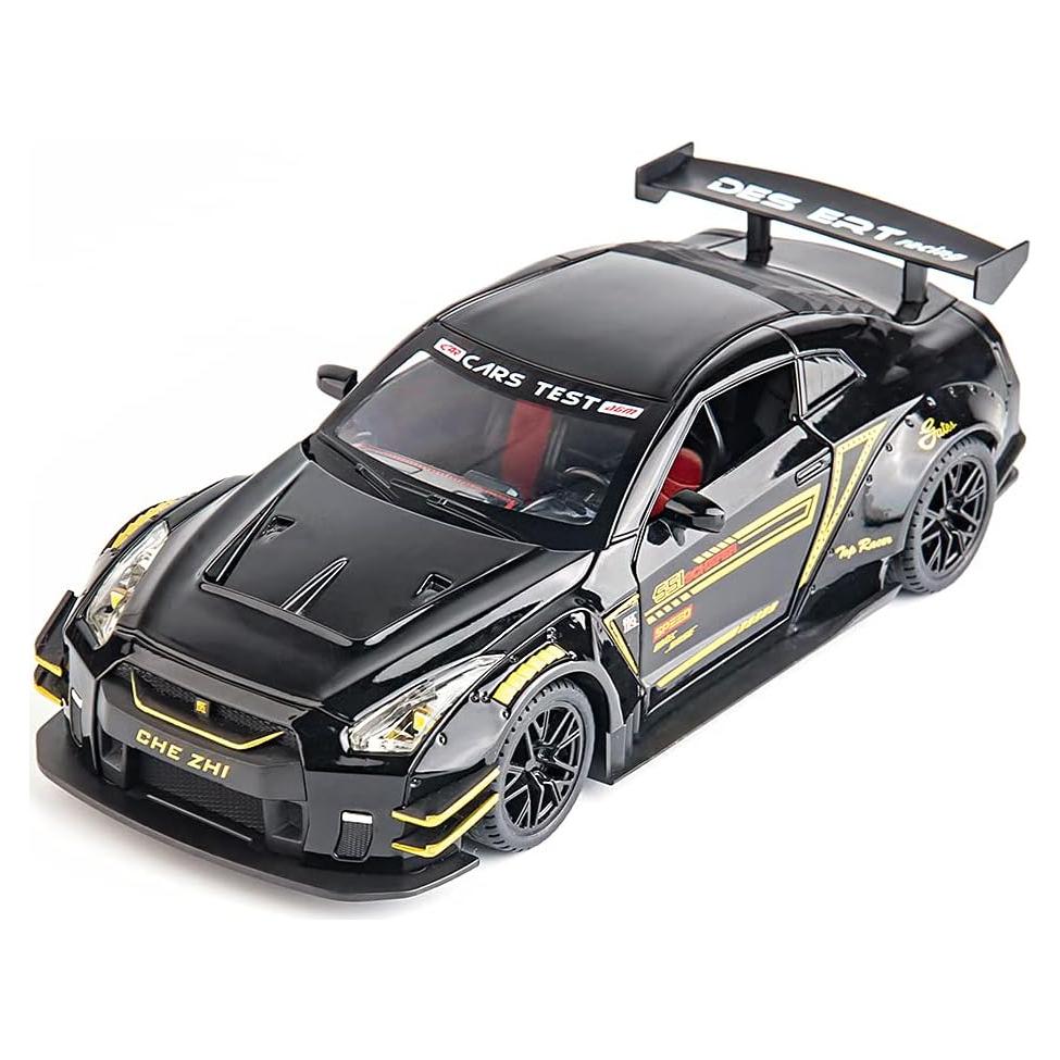 Coche a Escala 1/24 BDTCTK Nissan GTR con Sonido y Luz