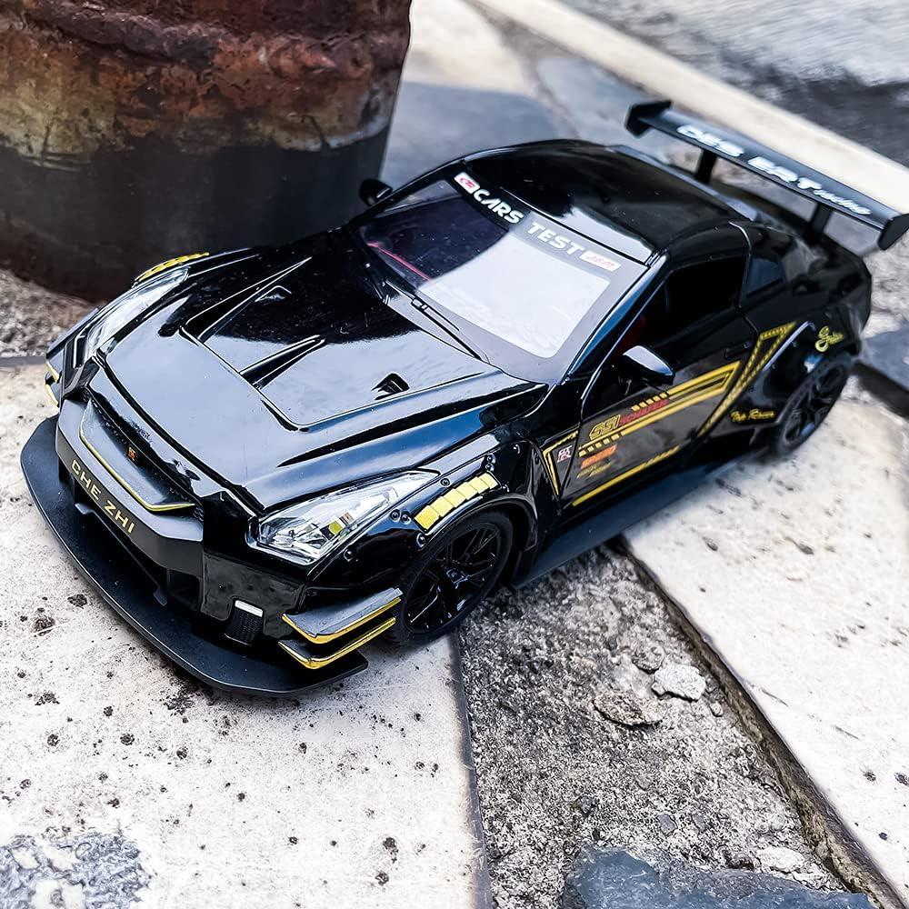 Coche a Escala 1/24 BDTCTK Nissan GTR con Sonido y Luz