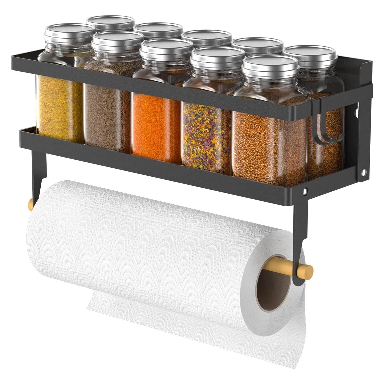 Estante Magnético Plegable ARVINKEY para Especias 30x11cm