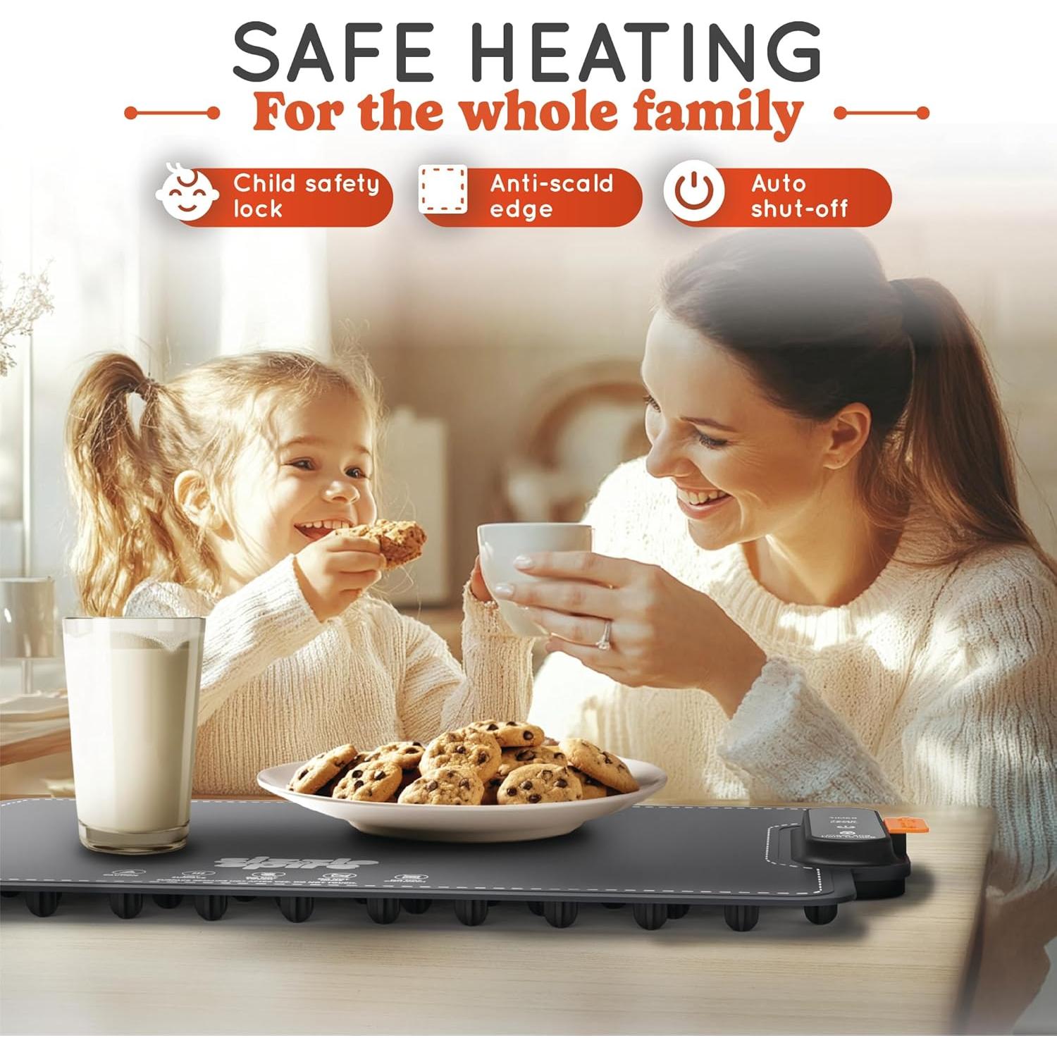 Bandeja Calentadora Eléctrica Sizzle Spire 2.28 kg 4 Temperaturas