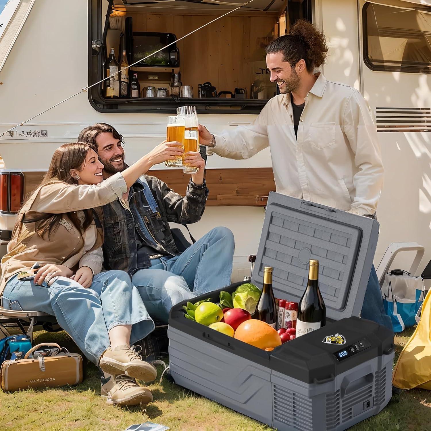 Refrigerador Portátil YELLOW JACKET 12V 16L Congelador Camping