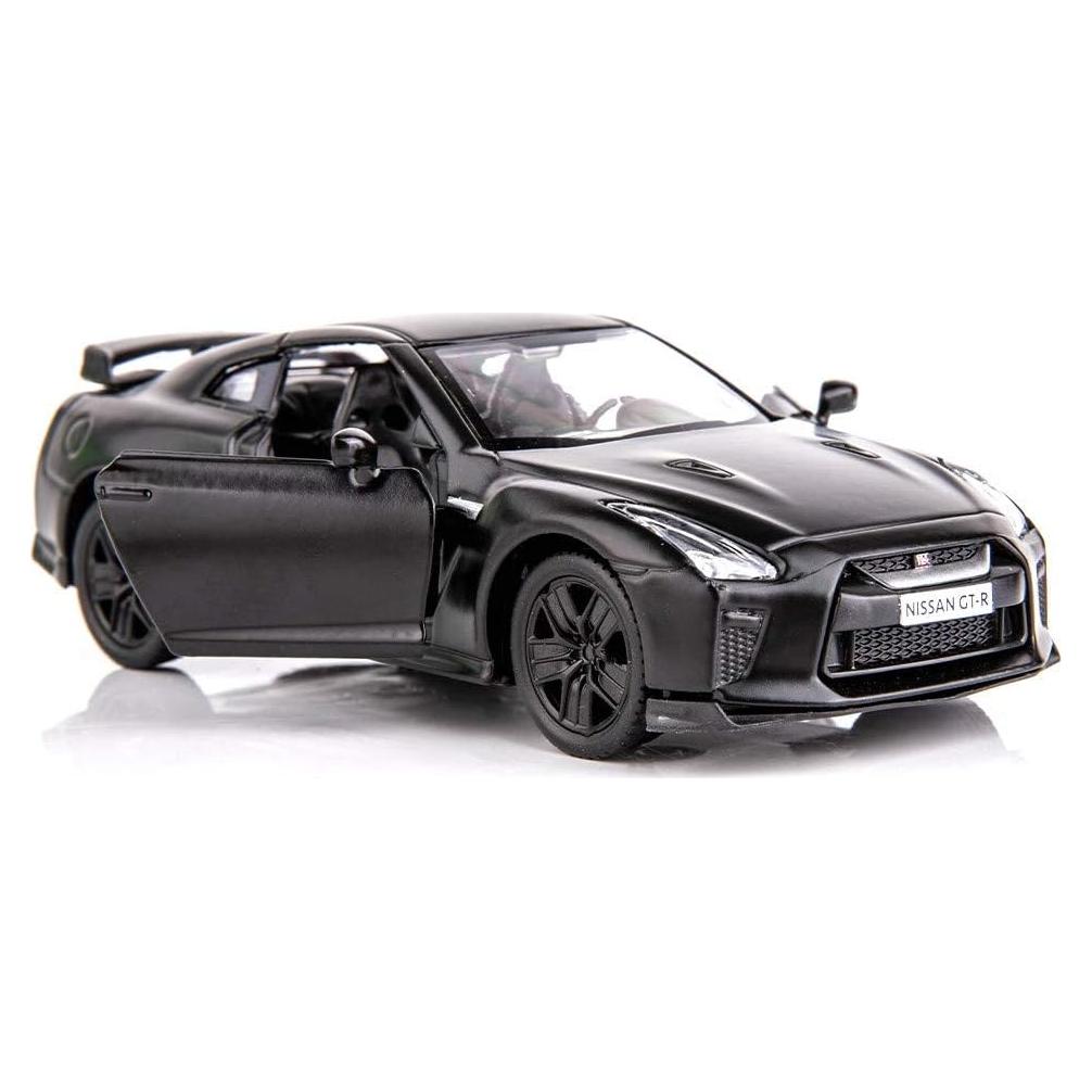 Coche GTR R35 BDTCTK a Escala 1/36 Retroceso Negro