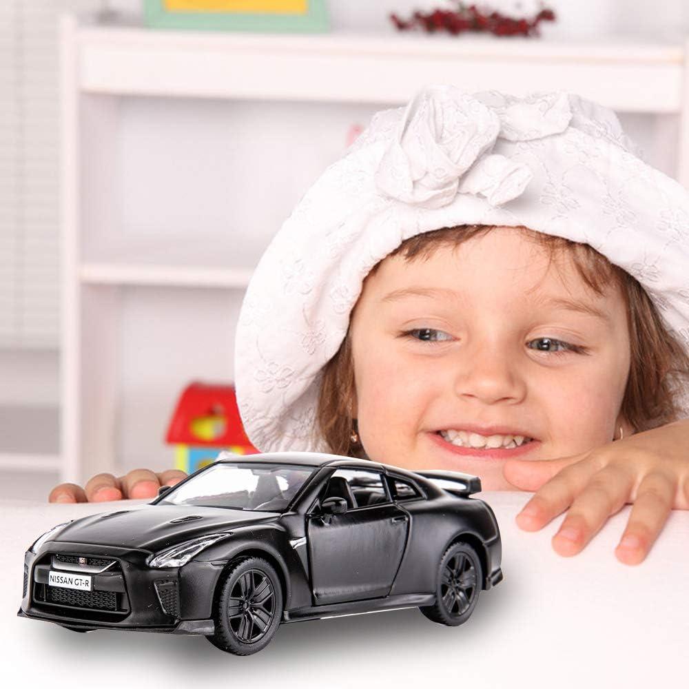 Coche GTR R35 BDTCTK a Escala 1/36 Retroceso Negro