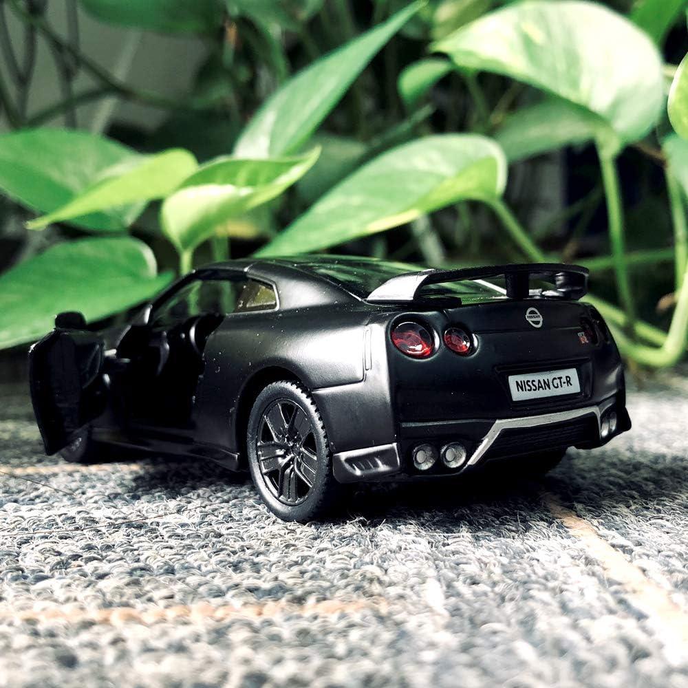 Coche GTR R35 BDTCTK a Escala 1/36 Retroceso Negro