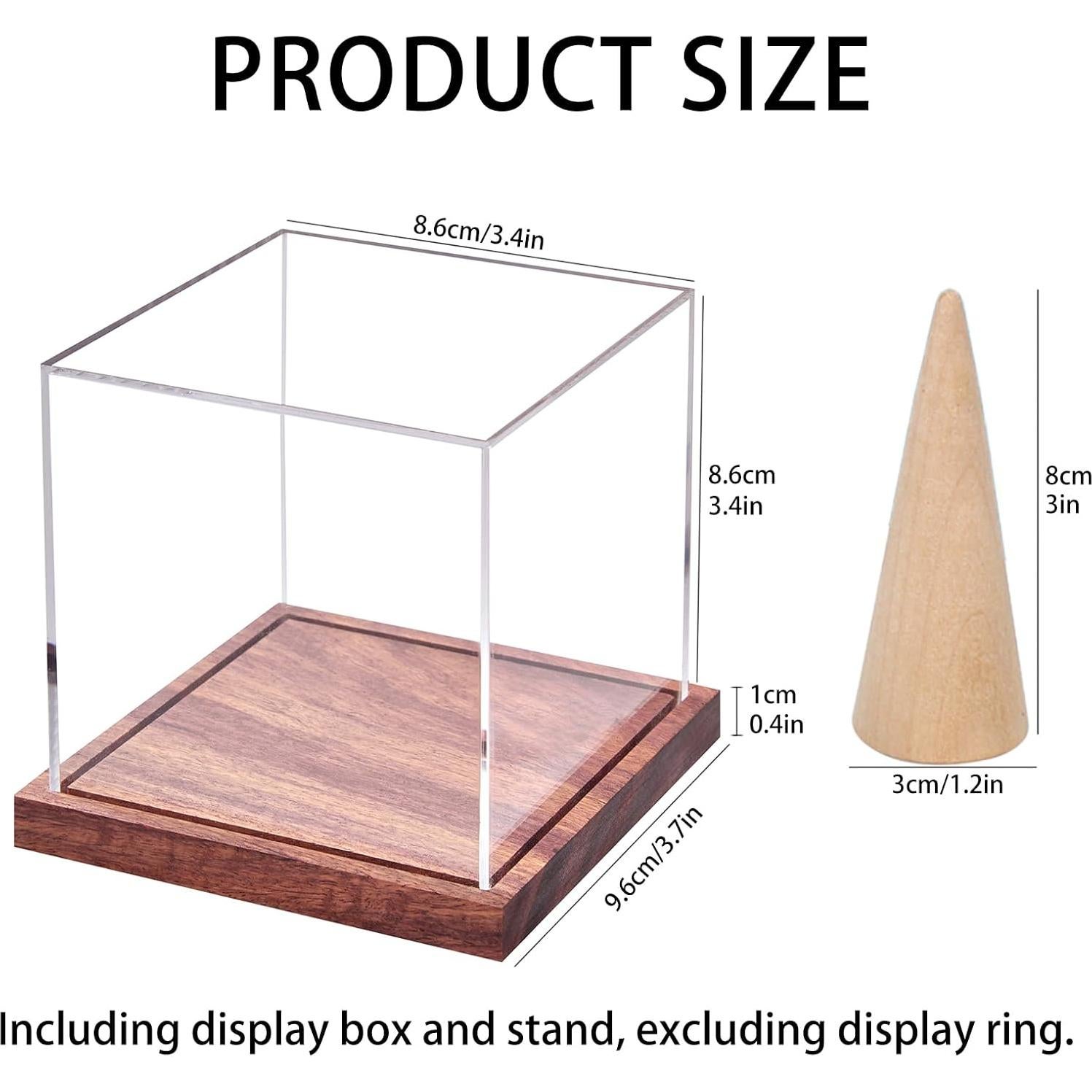 Expositor de Anillos de Campeonato LiTY - Acrílico Transparente