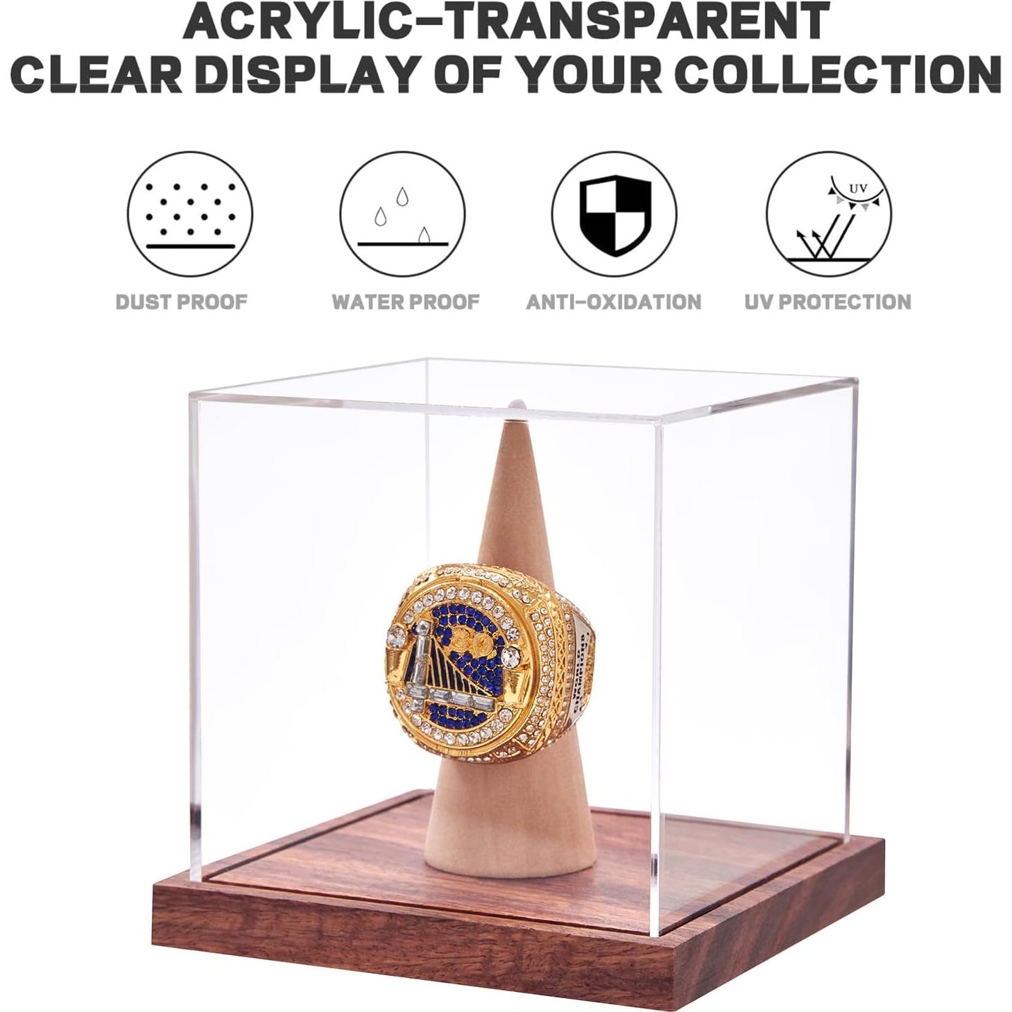 Expositor de Anillos de Campeonato LiTY - Acrílico Transparente