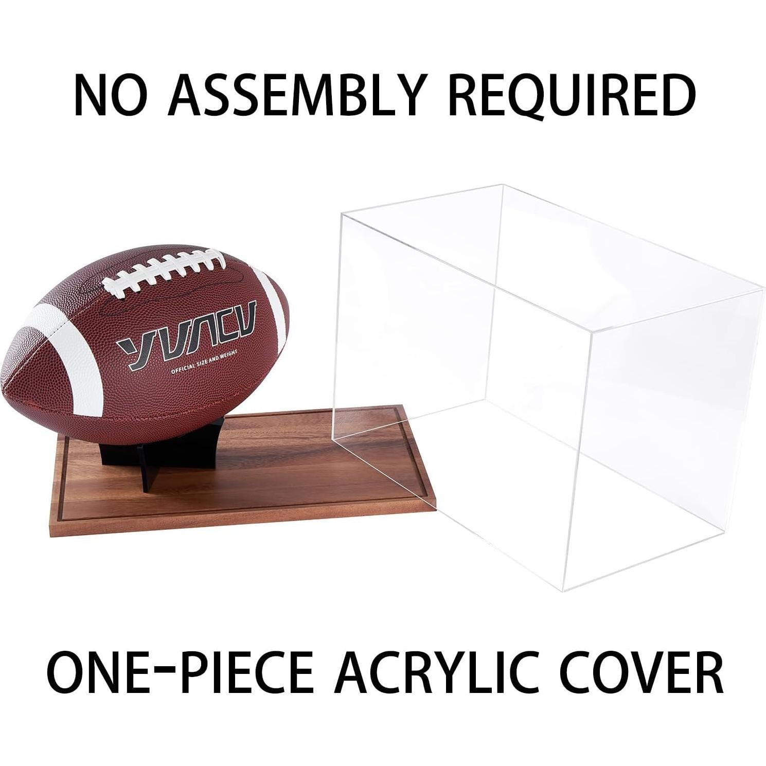 Caja de Exhibición de Fútbol Acrílica Lity 30x18x21cm