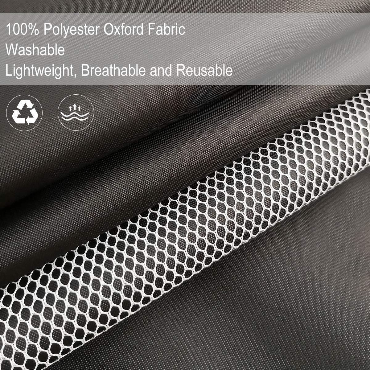 Bolsas de Ropa MASKEYON 129x58 cm con Cremallera - 2 Piezas