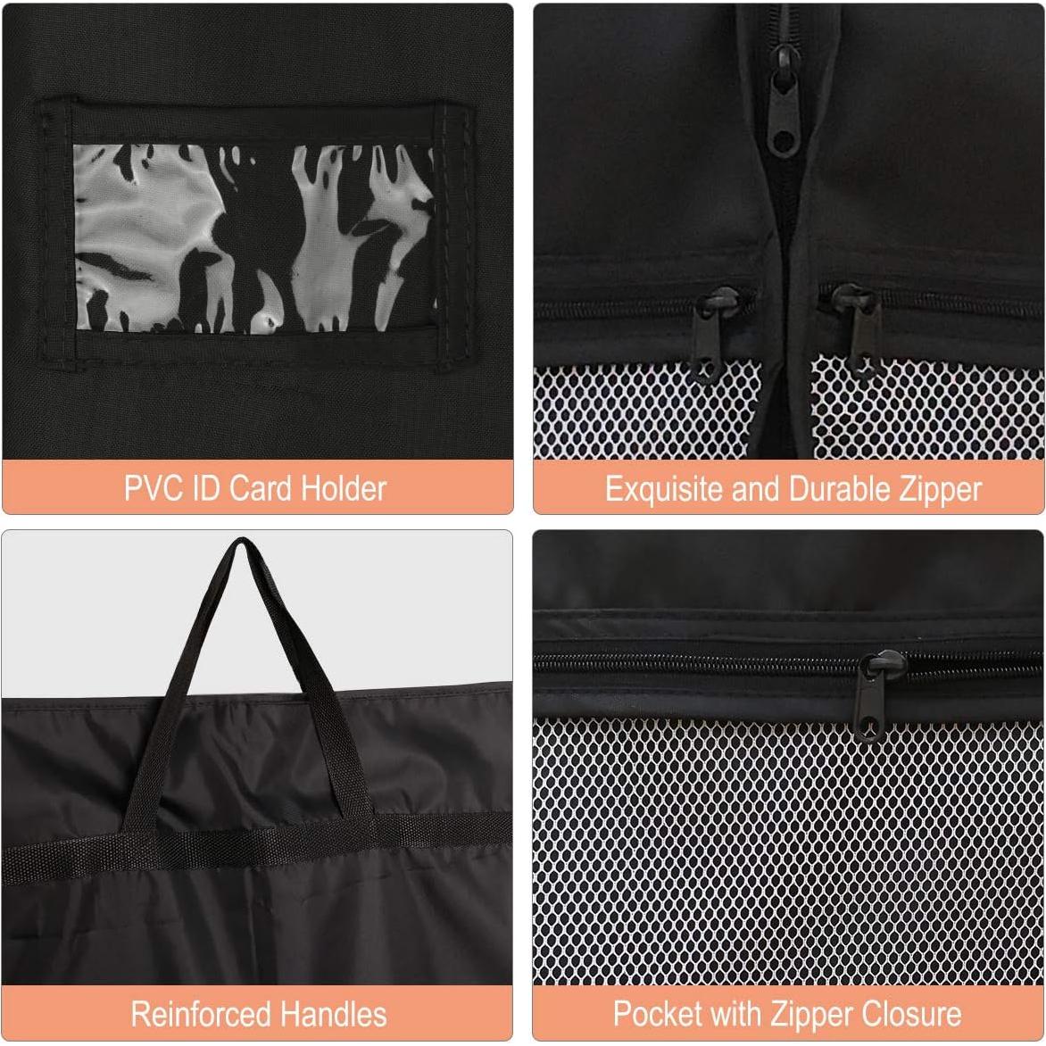 Bolsas de Ropa MASKEYON 129x58 cm con Cremallera - 2 Piezas