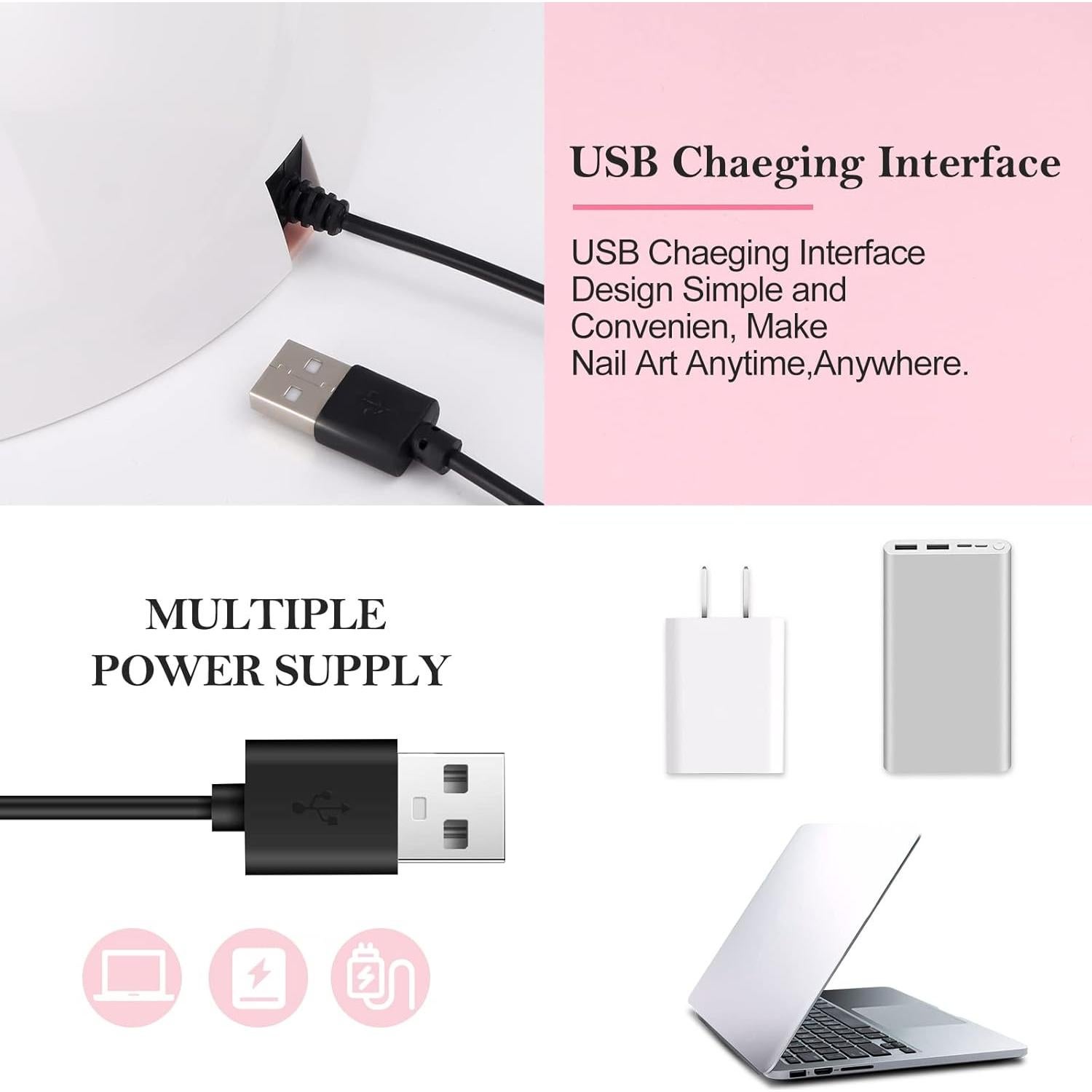 Lámpara UV LED Wisdompark S5 54W con Sensor Automático