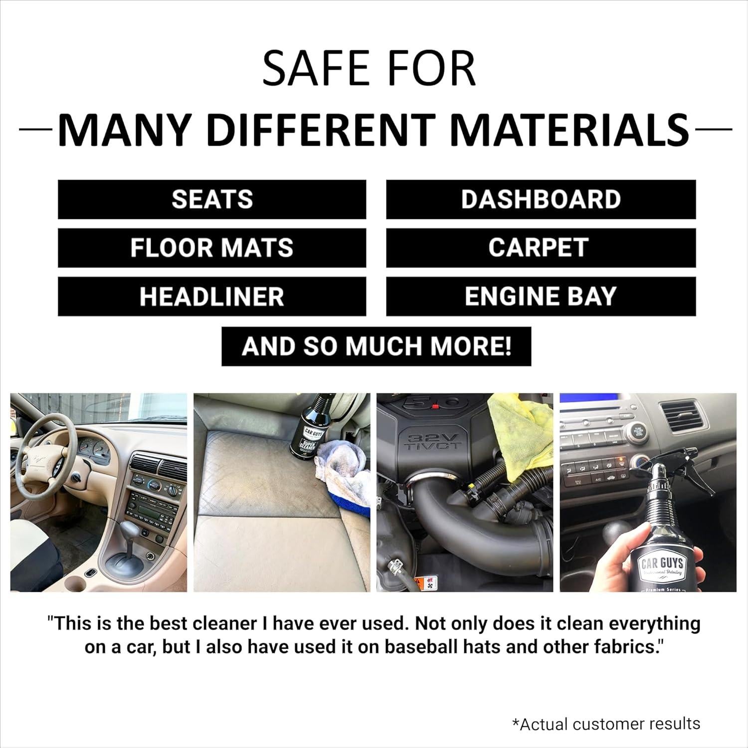 Limpiador Multi-Superficie CAR GUYS 18 Oz con Toalla Microfibra