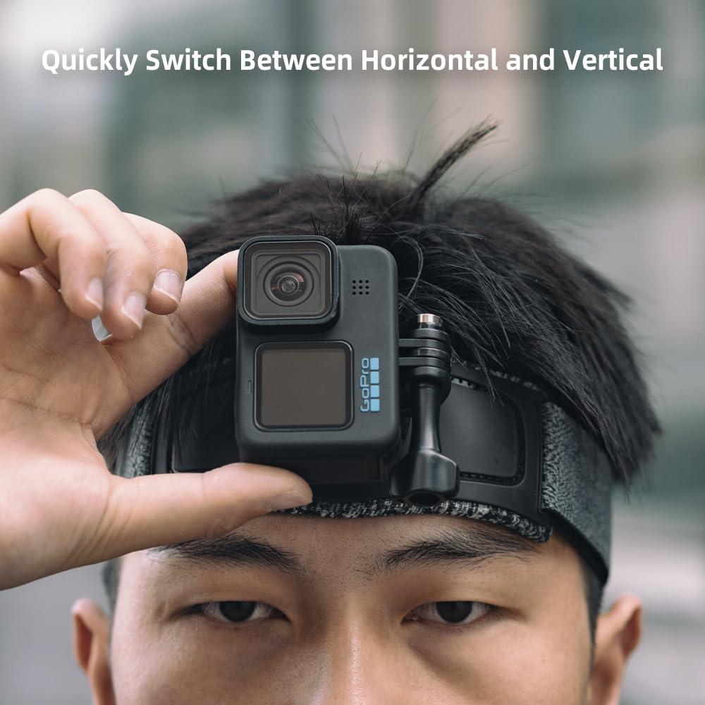 Soporte de Cabeza SUREWO Liberación Rápida para GoPro y DJI