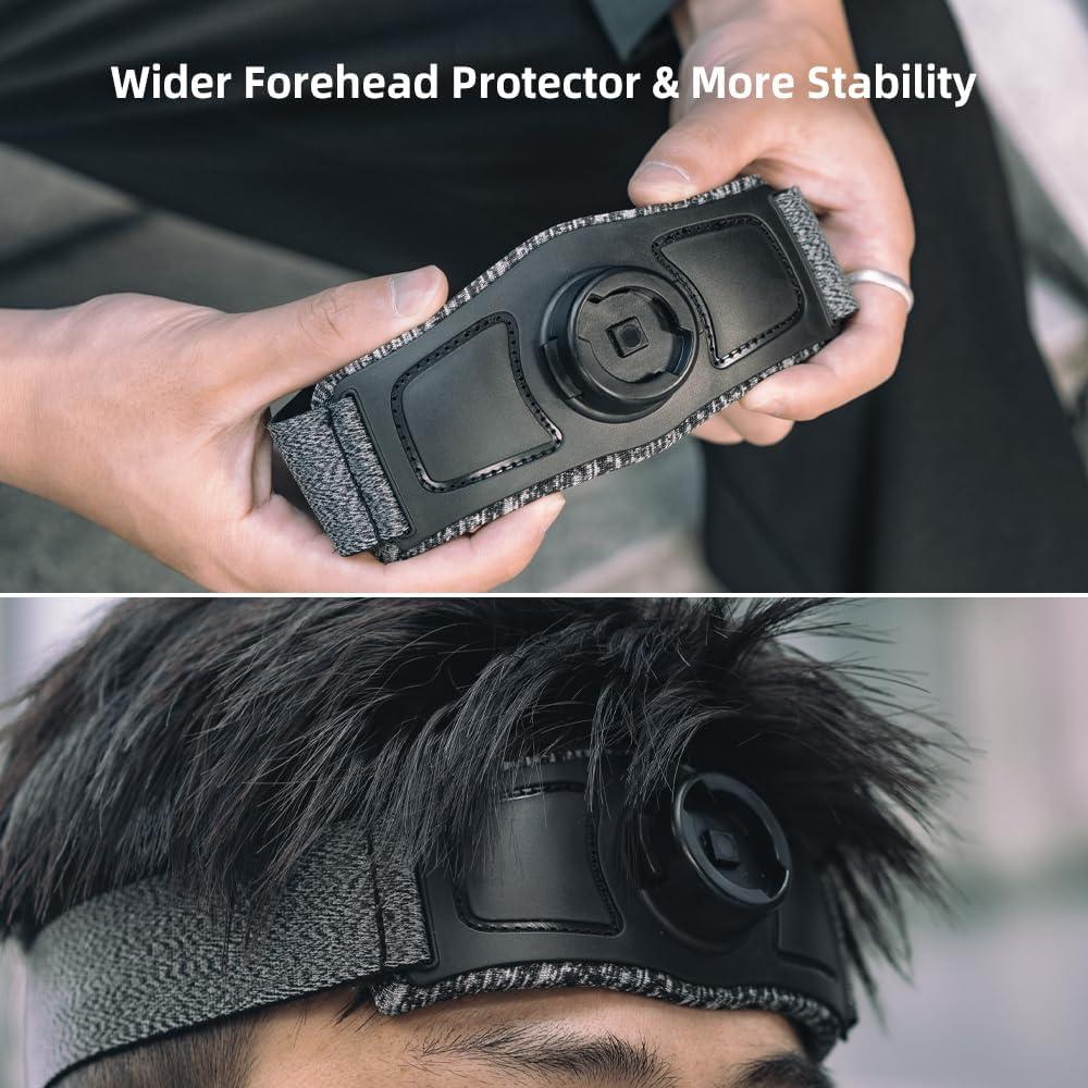 Soporte de Cabeza SUREWO Liberación Rápida para GoPro y DJI