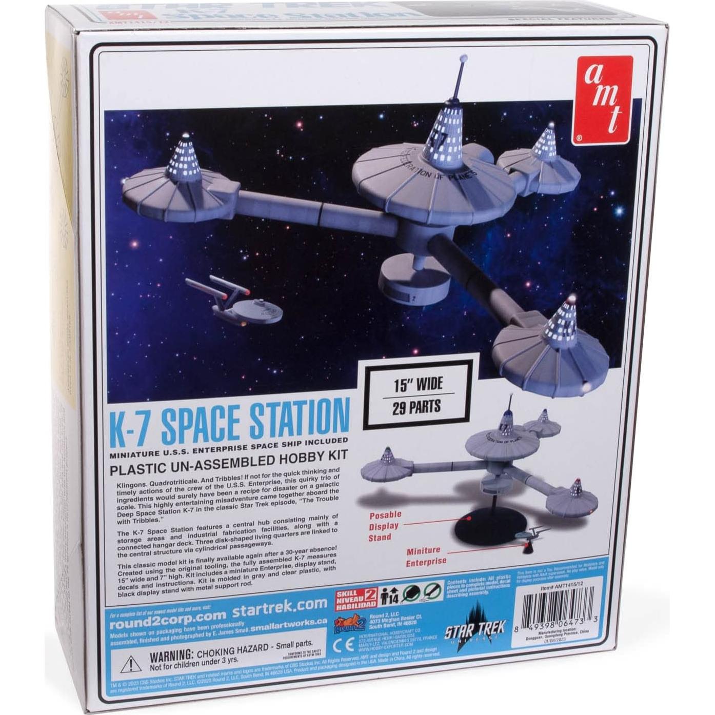Kit Modelo Escala 1:7600 Estación Espacial K-7 AMT