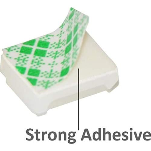 100 Soportes Transparentes para Luces de Tira LED GRIVER