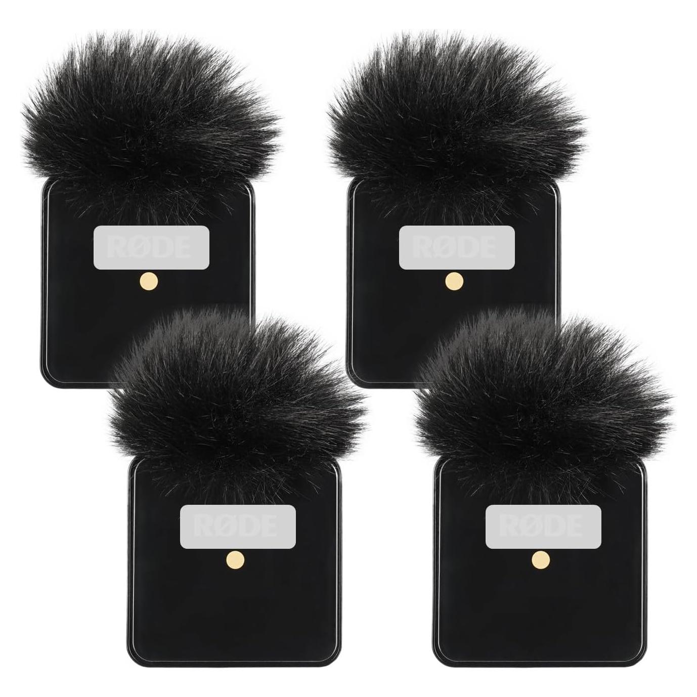Filtro de Parabrisas para Micrófonos Rode Wireless Go I - 4 Piezas